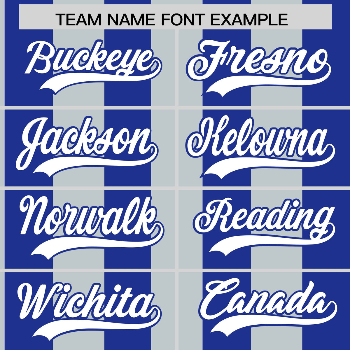 Custom Royal Silver Stripe Fashion Authentic Two-Button Softball Jersey