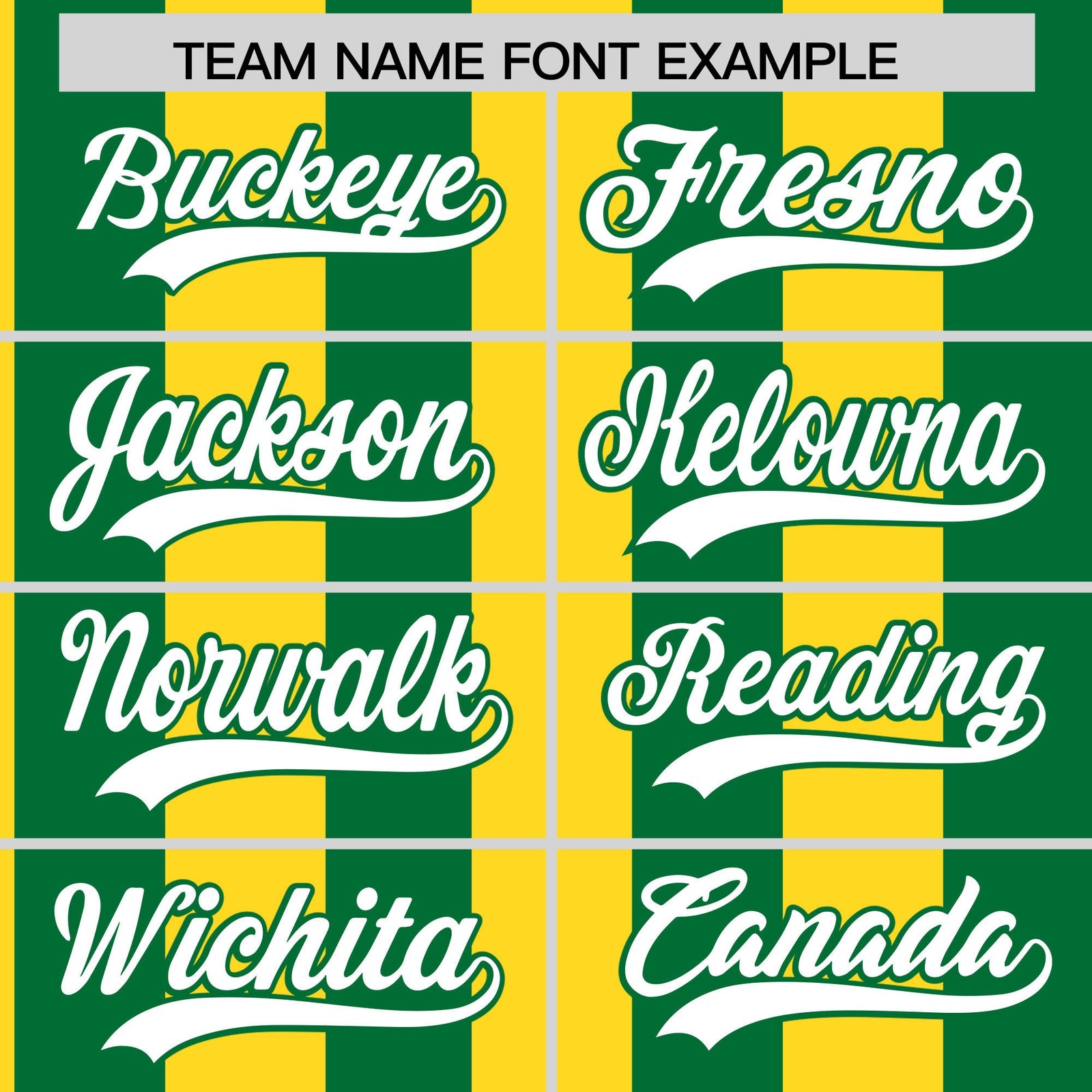 Custom Kelly Green Gold Stripe Fashion Authentic Two-Button Softball Jersey