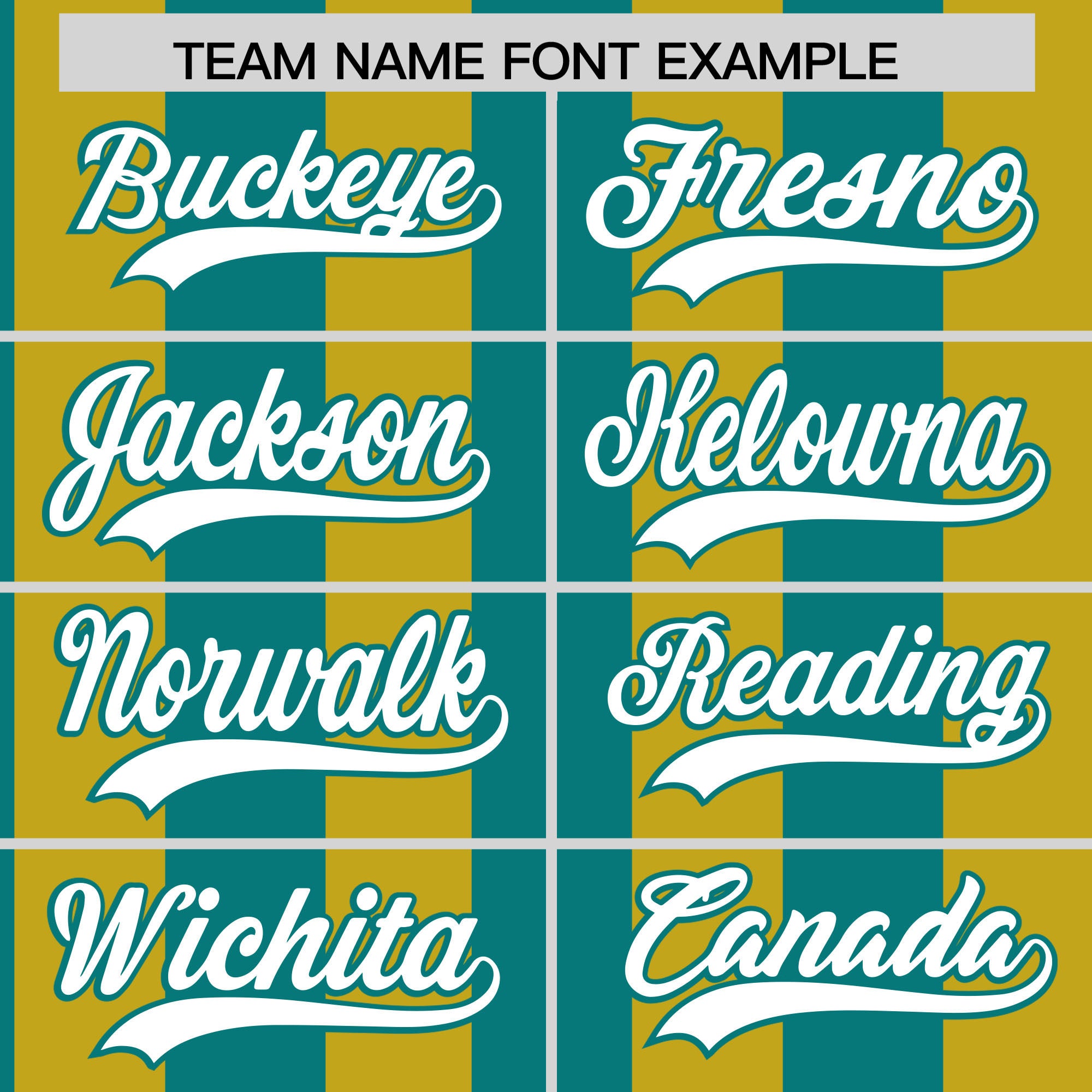 Custom Old Gold Aqua Stripe Fashion Authentic Two-Button Baseball Jersey