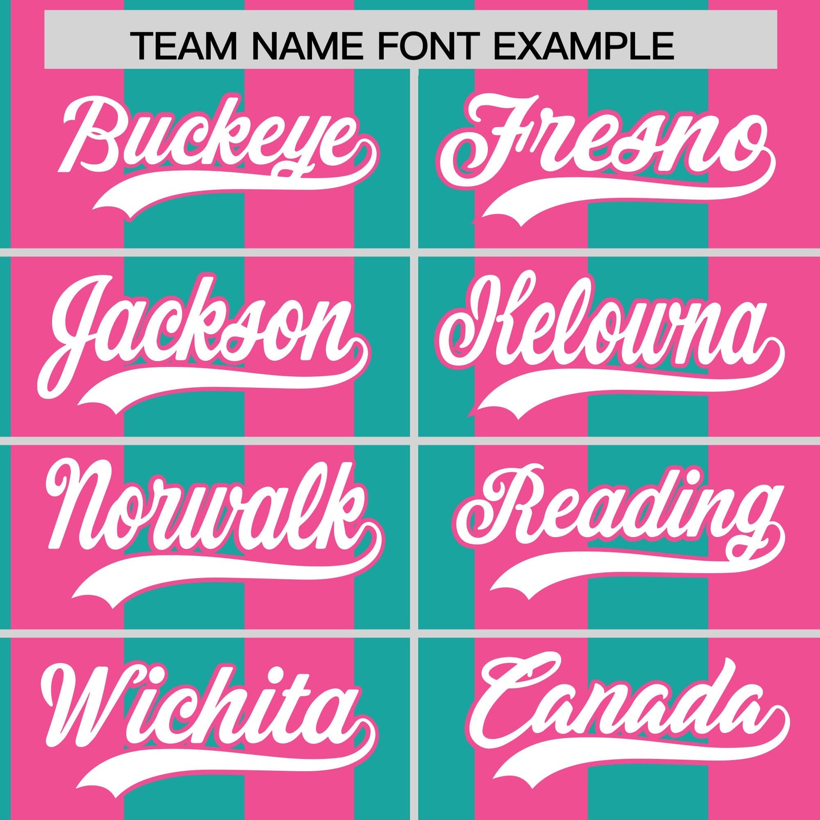 Custom Pink Aqua Stripe Fashion Authentic Two-Button Softball Jersey