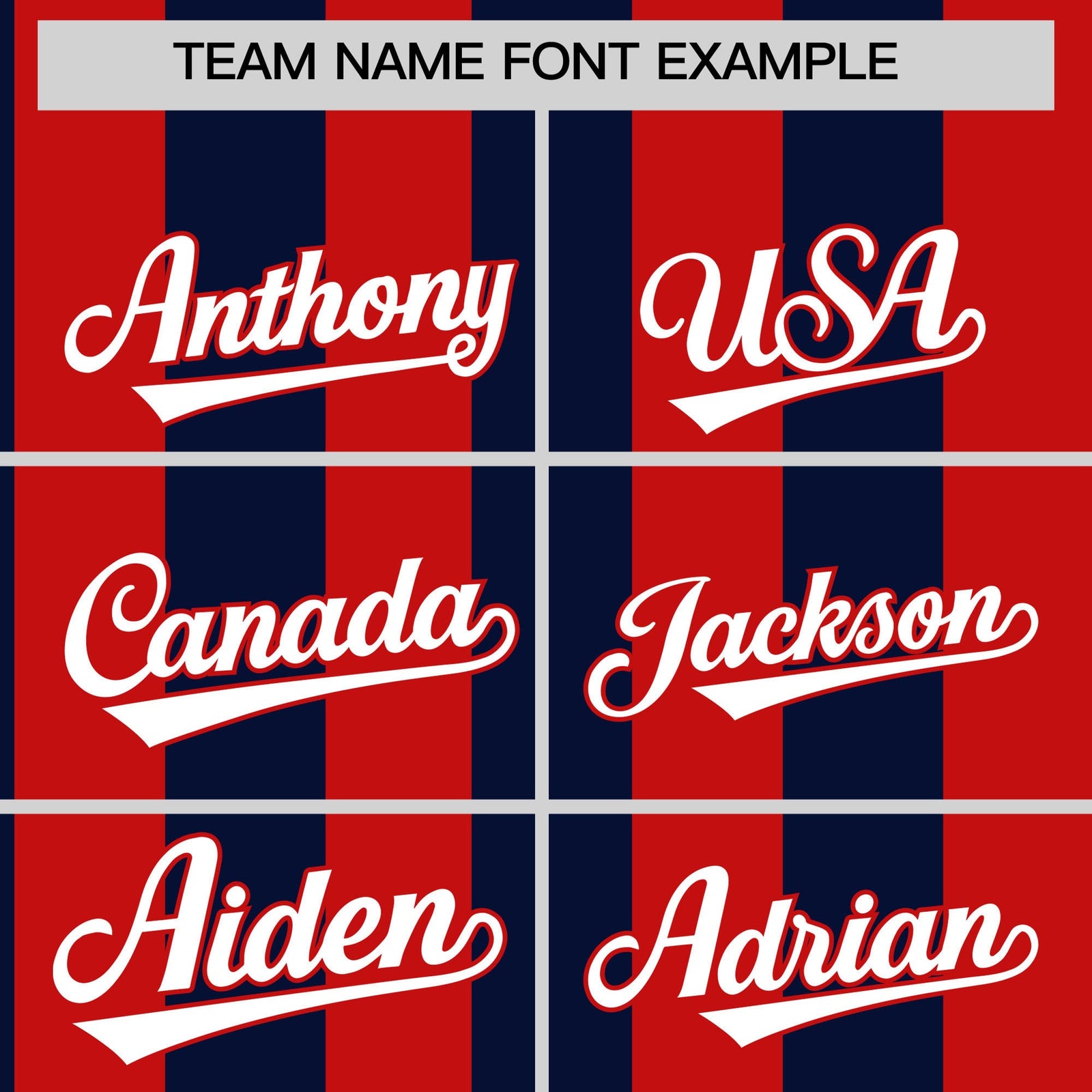 Custom Red Navy Stripe Fashion Authentic Two-Button Softball Jersey