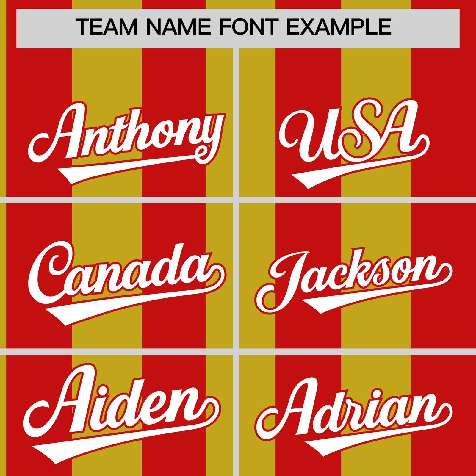 Custom Red Old Gold Stripe Fashion Authentic Two-Button Softball Jersey