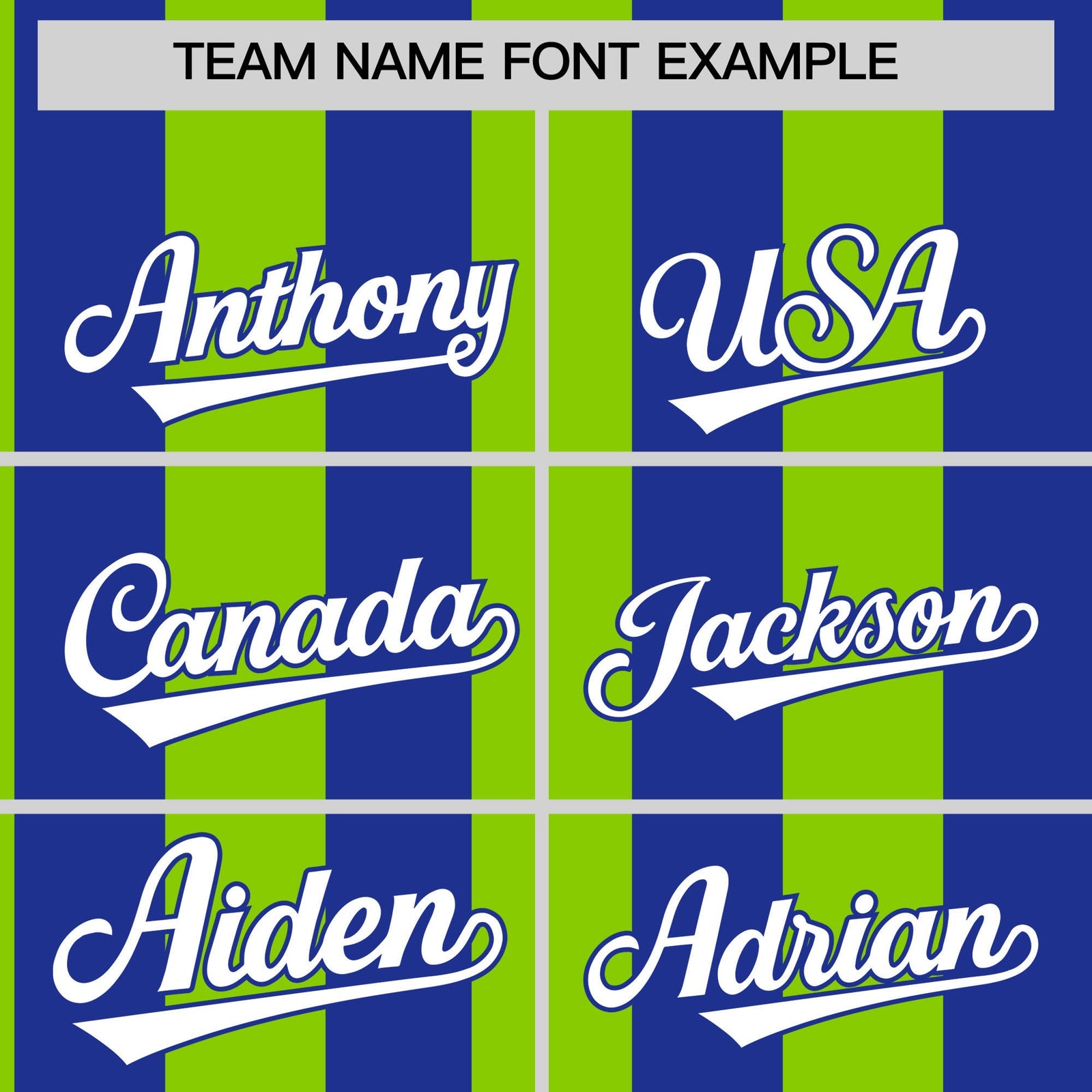 Custom Royal Neon Green Stripe Fashion Authentic Two-Button Softball Jersey