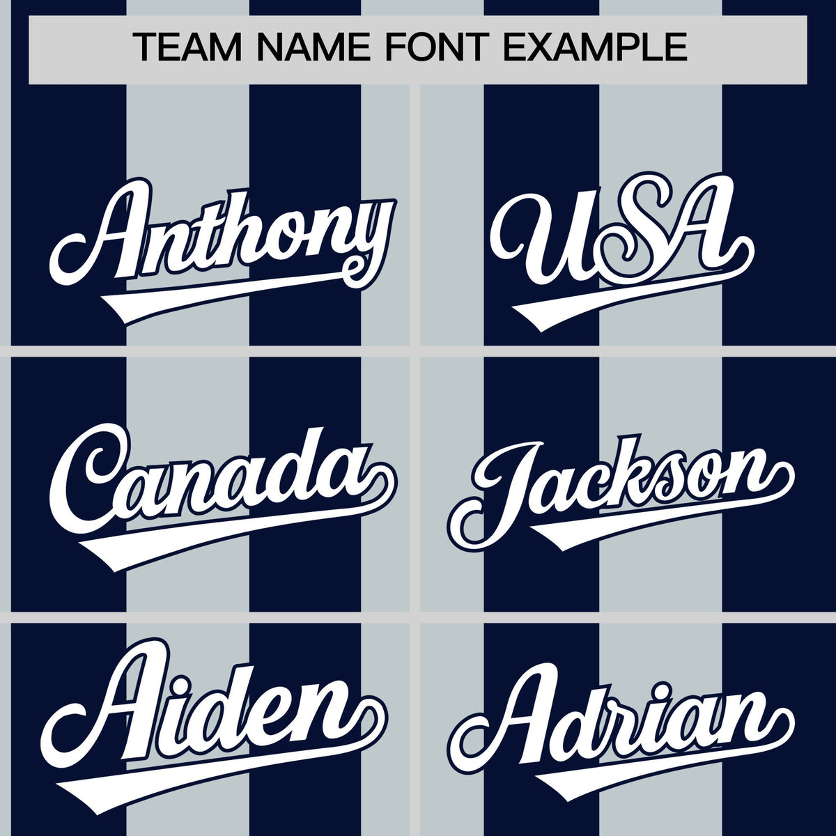 Custom Navy Silver Stripe Fashion Authentic Two-Button Softball Jersey