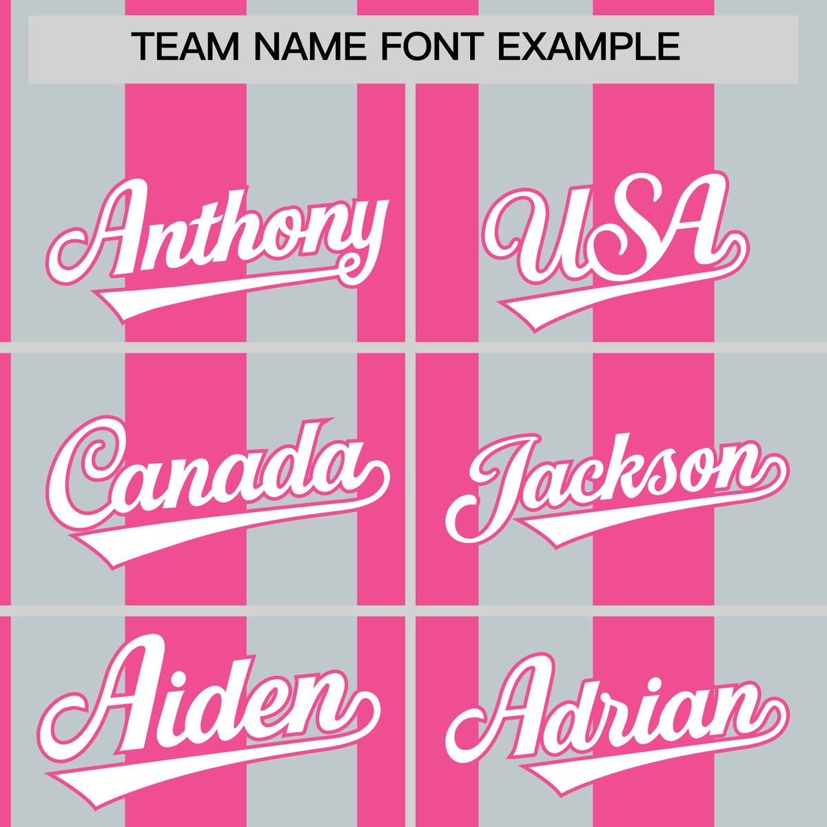 Custom Silver Pink Stripe Fashion Authentic Two-Button Softball Jersey