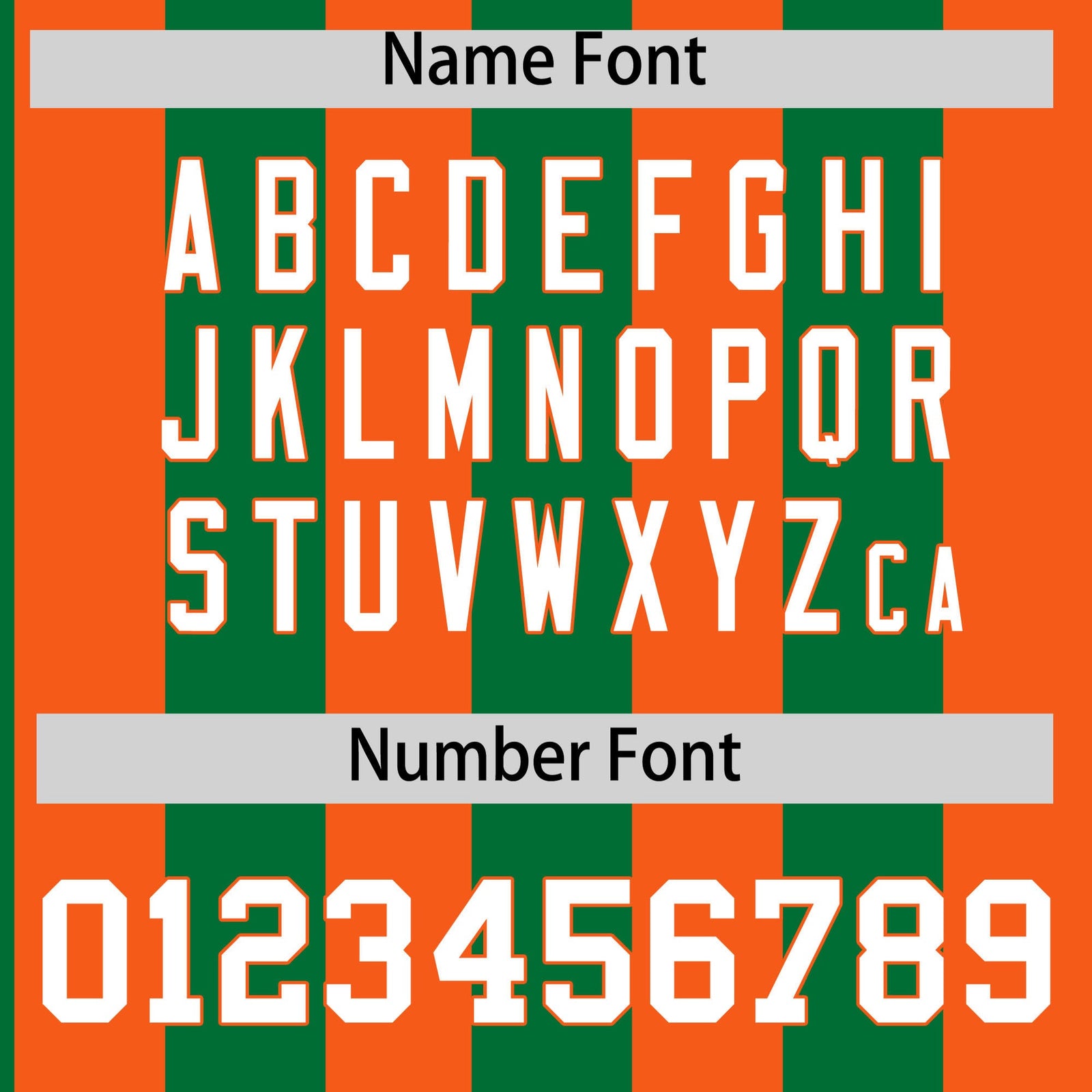 Custom Orange Kelly Green Stripe Fashion Authentic Two-Button Softball Jersey