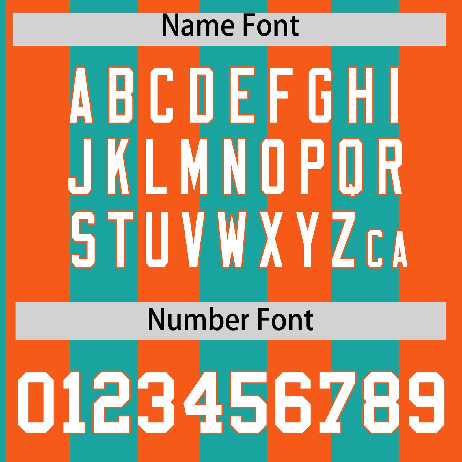 Custom Orange Aqua Stripe Fashion Authentic Two-Button Softball Jersey