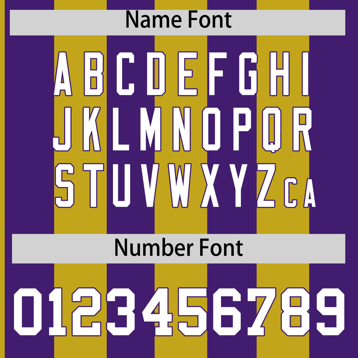 Custom Purple Old Gold Stripe Fashion Authentic Two-Button Softball Jersey