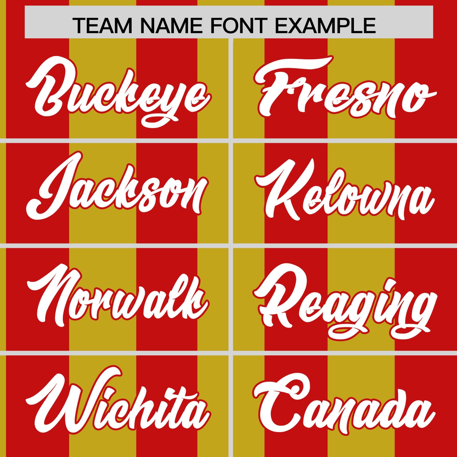 Custom Red Old Gold Stripe Fashion Authentic Two-Button Softball Jersey