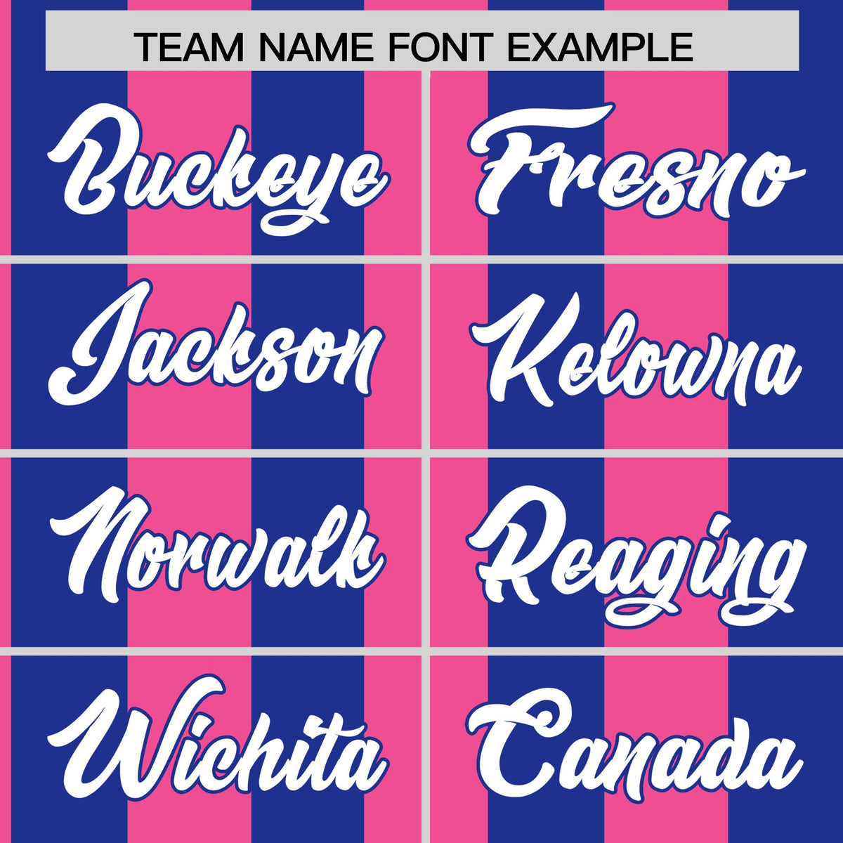 Custom Royal Pink Stripe Fashion Authentic Two-Button Softball Jersey