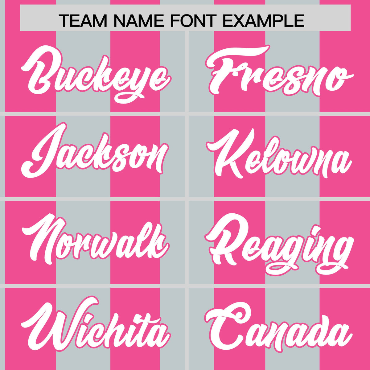 Custom Silver Pink Stripe Fashion Authentic Two-Button Softball Jersey