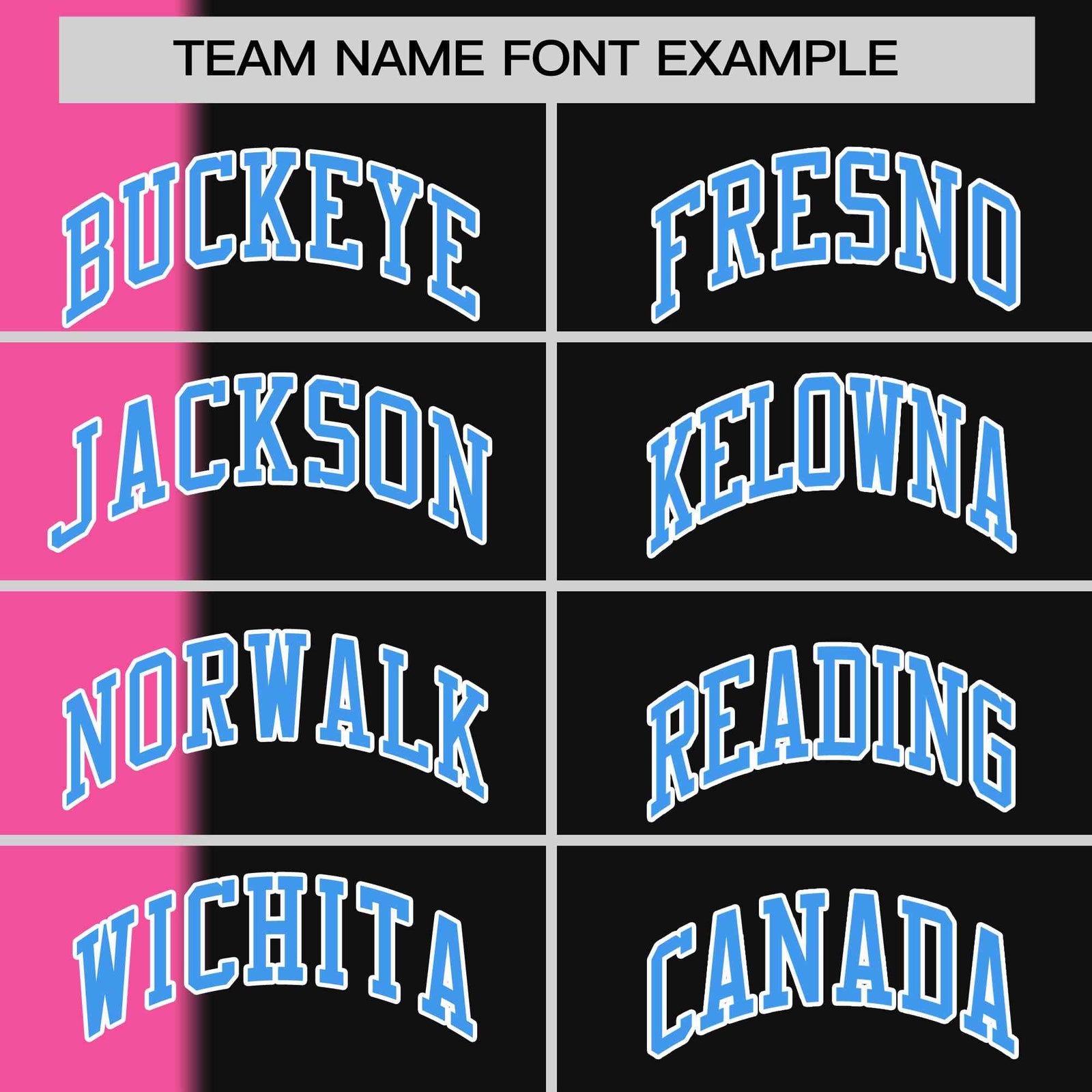 Custom Pink Black-Powder Blue Gradient Stripe Fashion Authentic Two-Button Softball Jersey