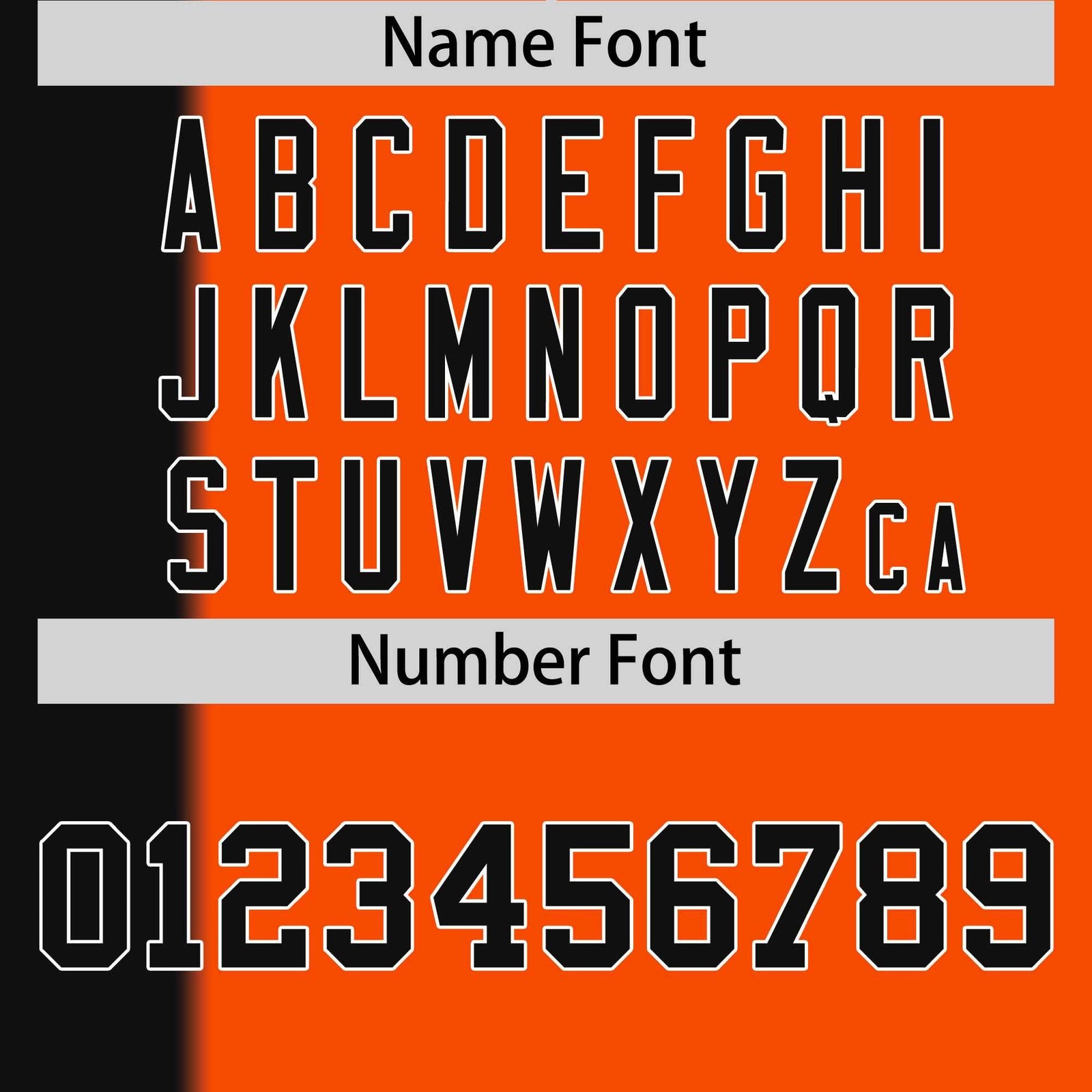 Custom Black Orange Gradient Stripe Fashion Authentic Two-Button Softball Jersey