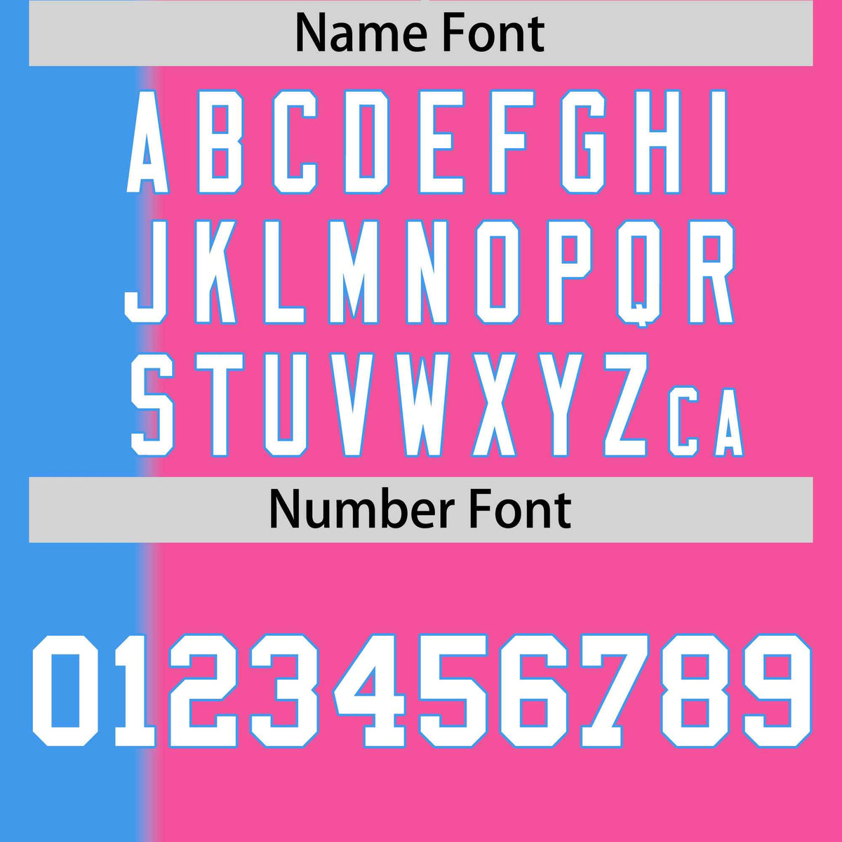 Custom Powder Blue Pink Gradient Stripe Fashion Authentic Two-Button Softball Jersey