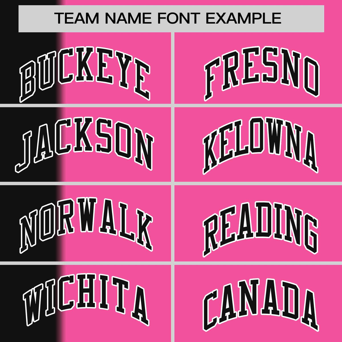 Custom Black Pink Gradient Stripe Fashion Authentic Two-Button Softball Jersey