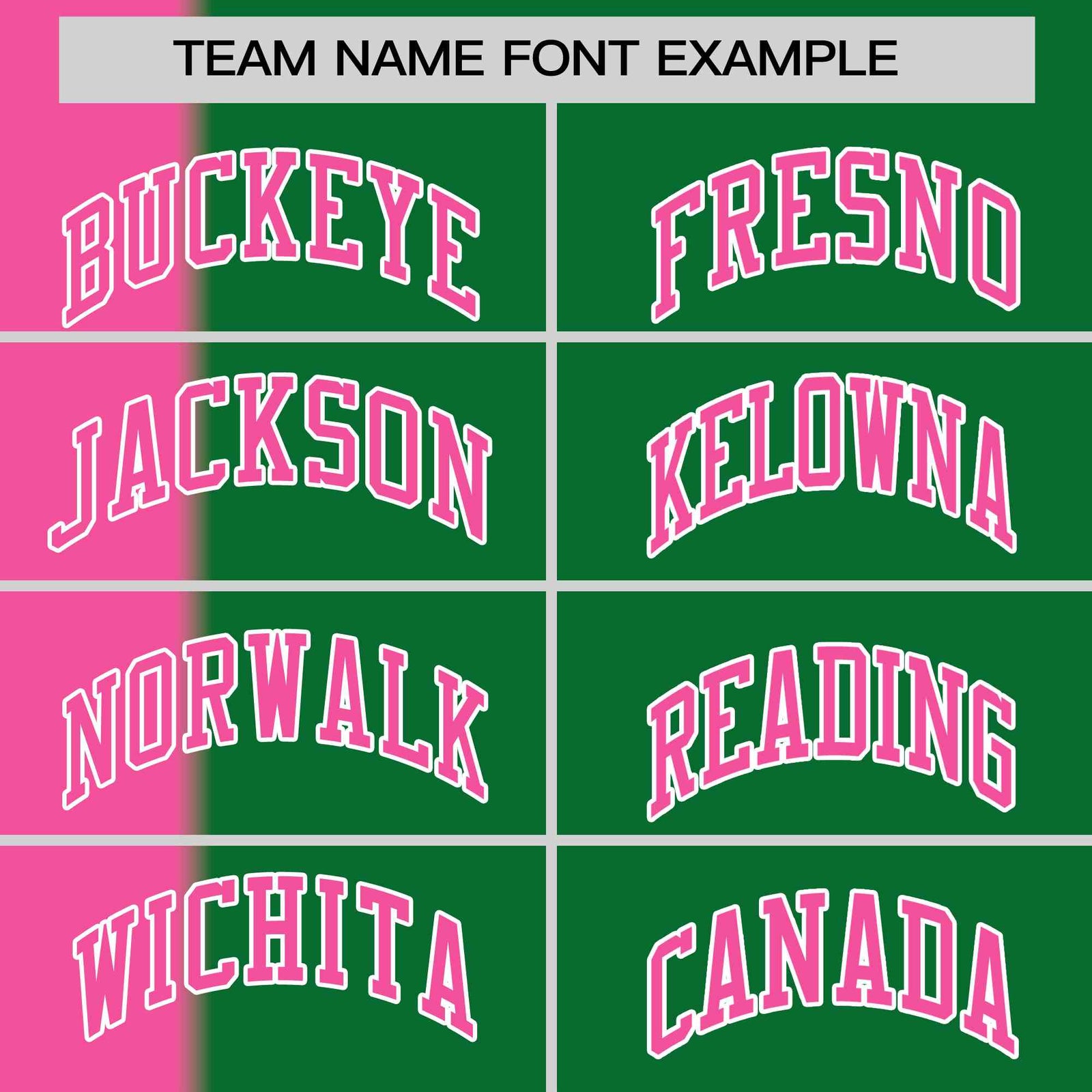 Custom Pink Kelly Green Gradient Stripe Fashion Authentic Two-Button Softball Jersey