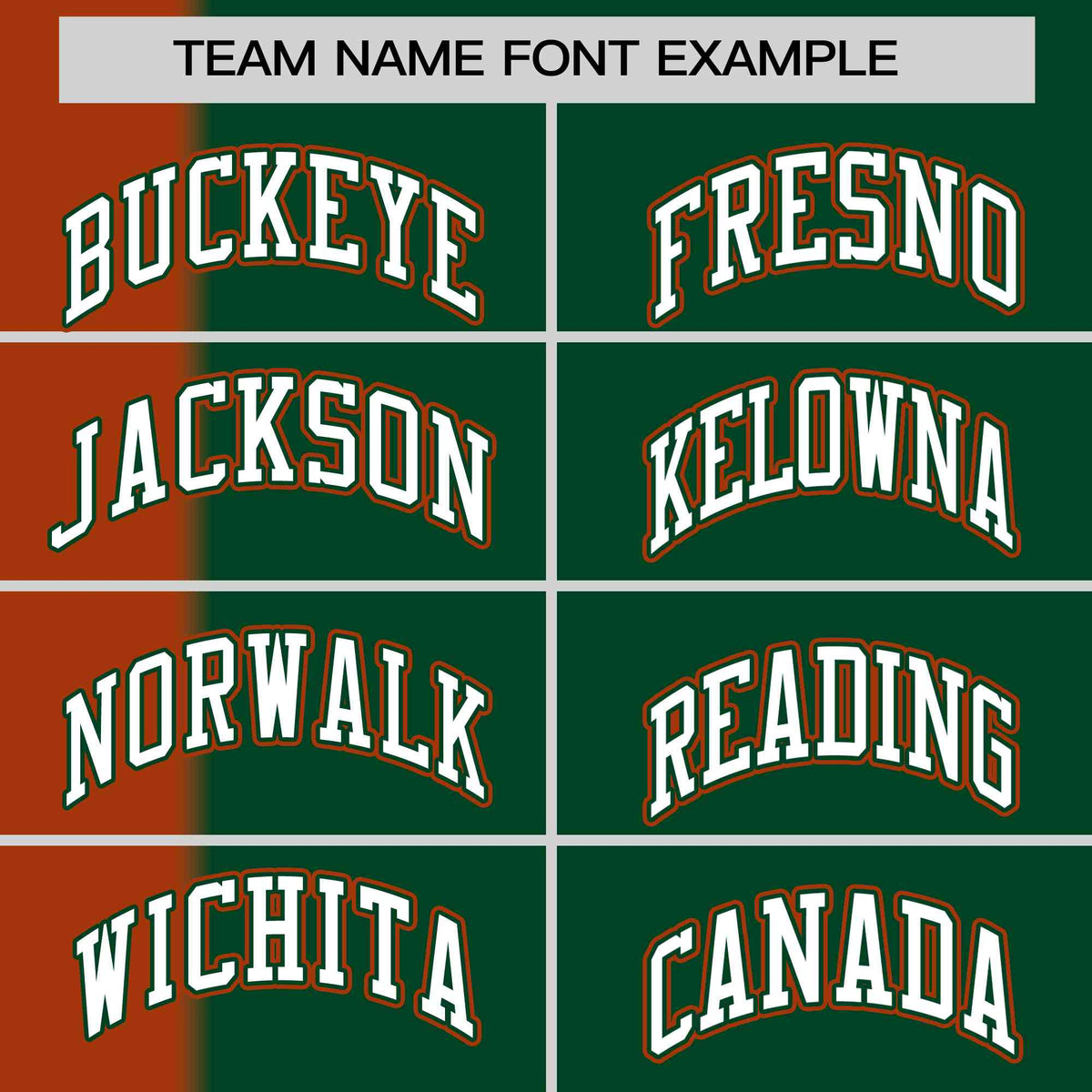 Custom Texas Orange Green Gradient Stripe Fashion Authentic Two-Button Softball Jersey