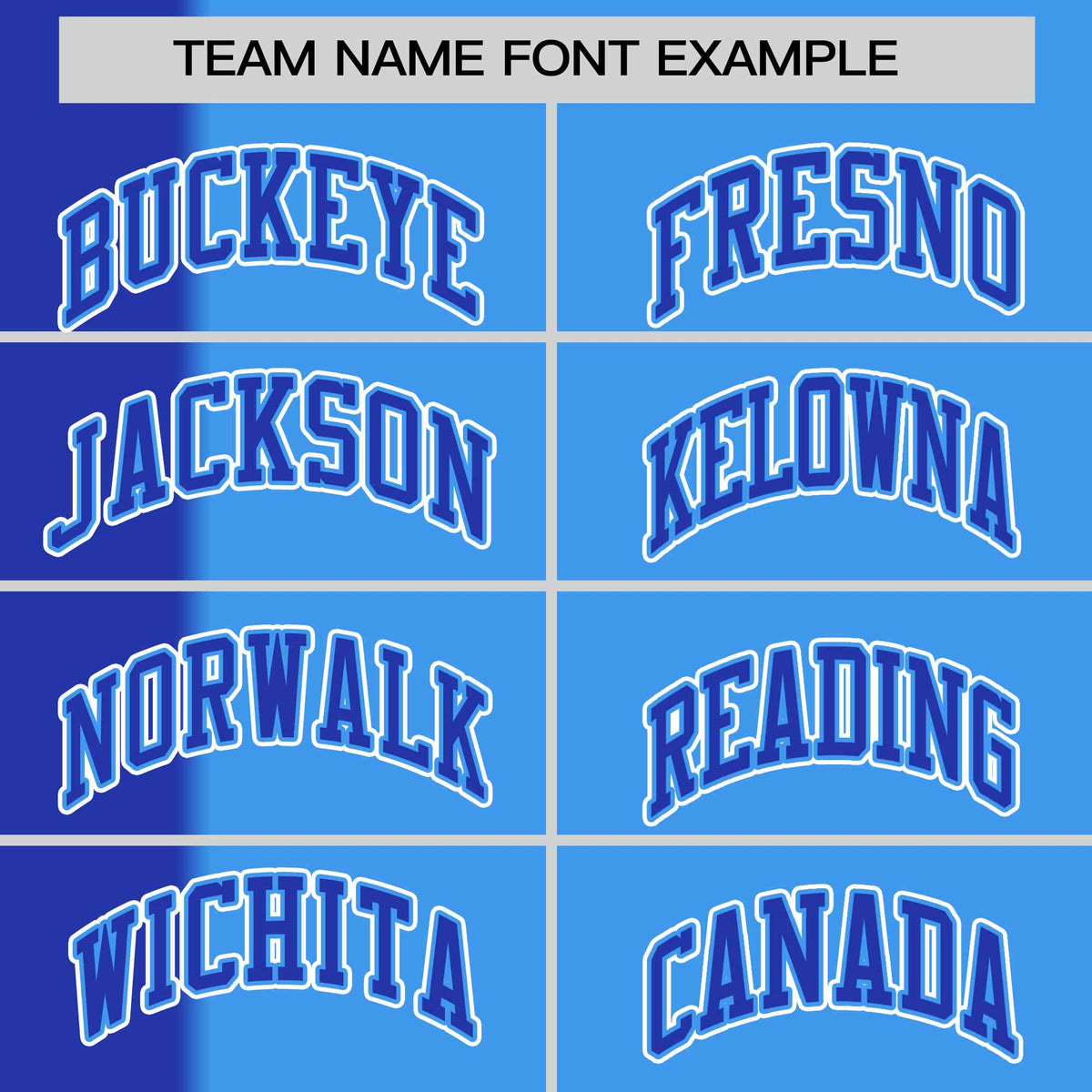 Custom Royal Powder Blue Gradient Stripe Fashion Authentic Two-Button Softball Jersey