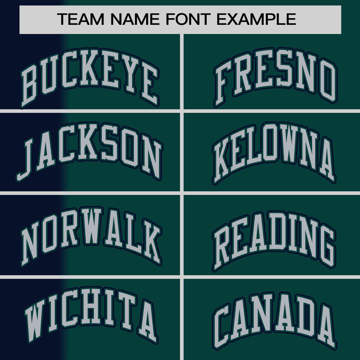 Custom Navy Midnight Green Gradient Stripe Fashion Authentic Two-Button Softball Jersey