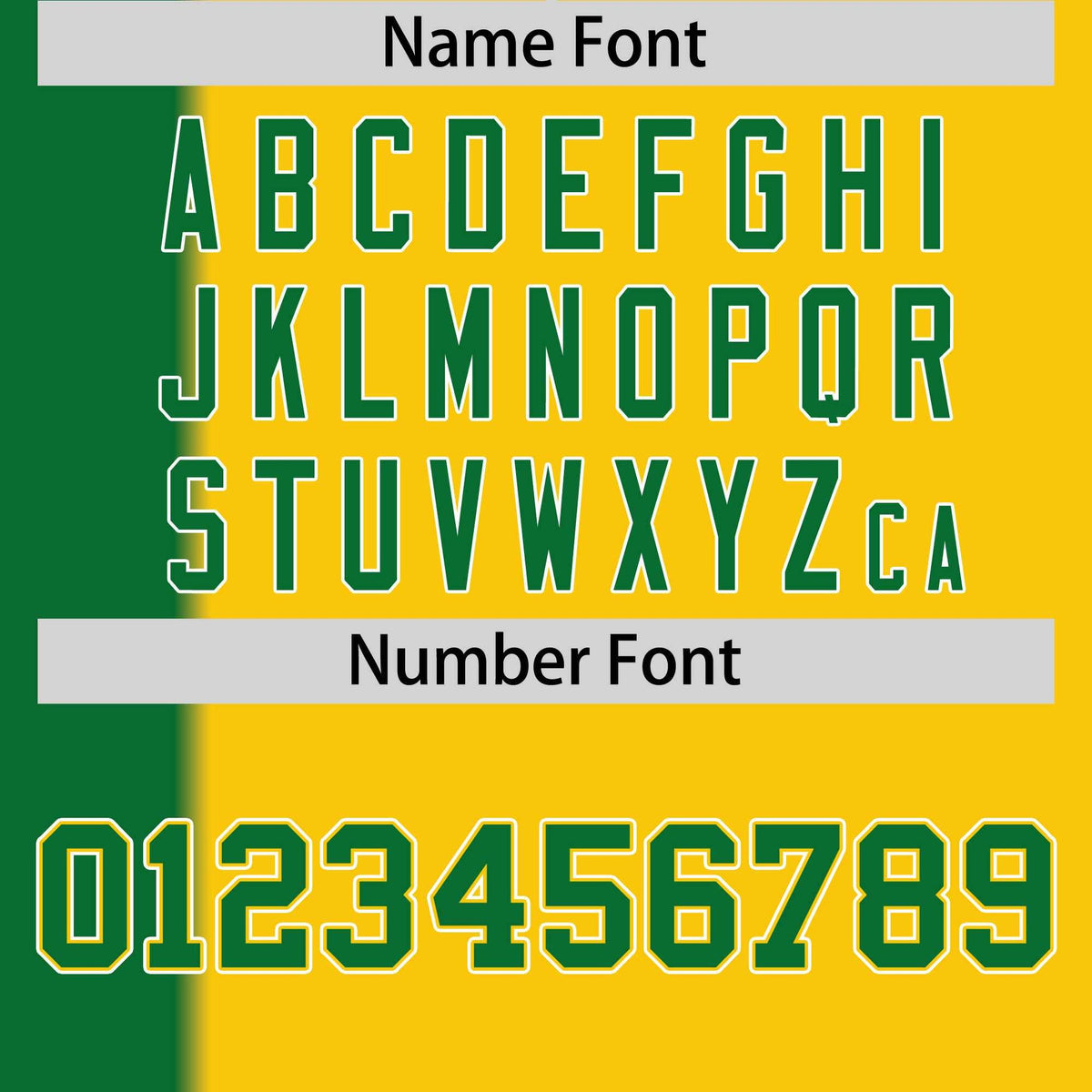 Custom Kelly Green Gold Gradient Stripe Fashion Authentic Two-Button Softball Jersey