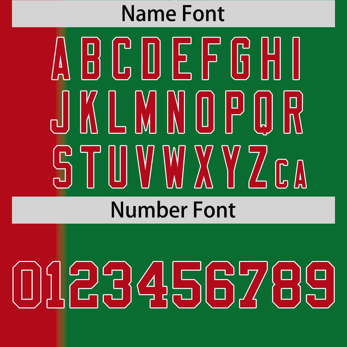 Custom Red Kelly Green Gradient Stripe Fashion Authentic Two-Button Softball Jersey