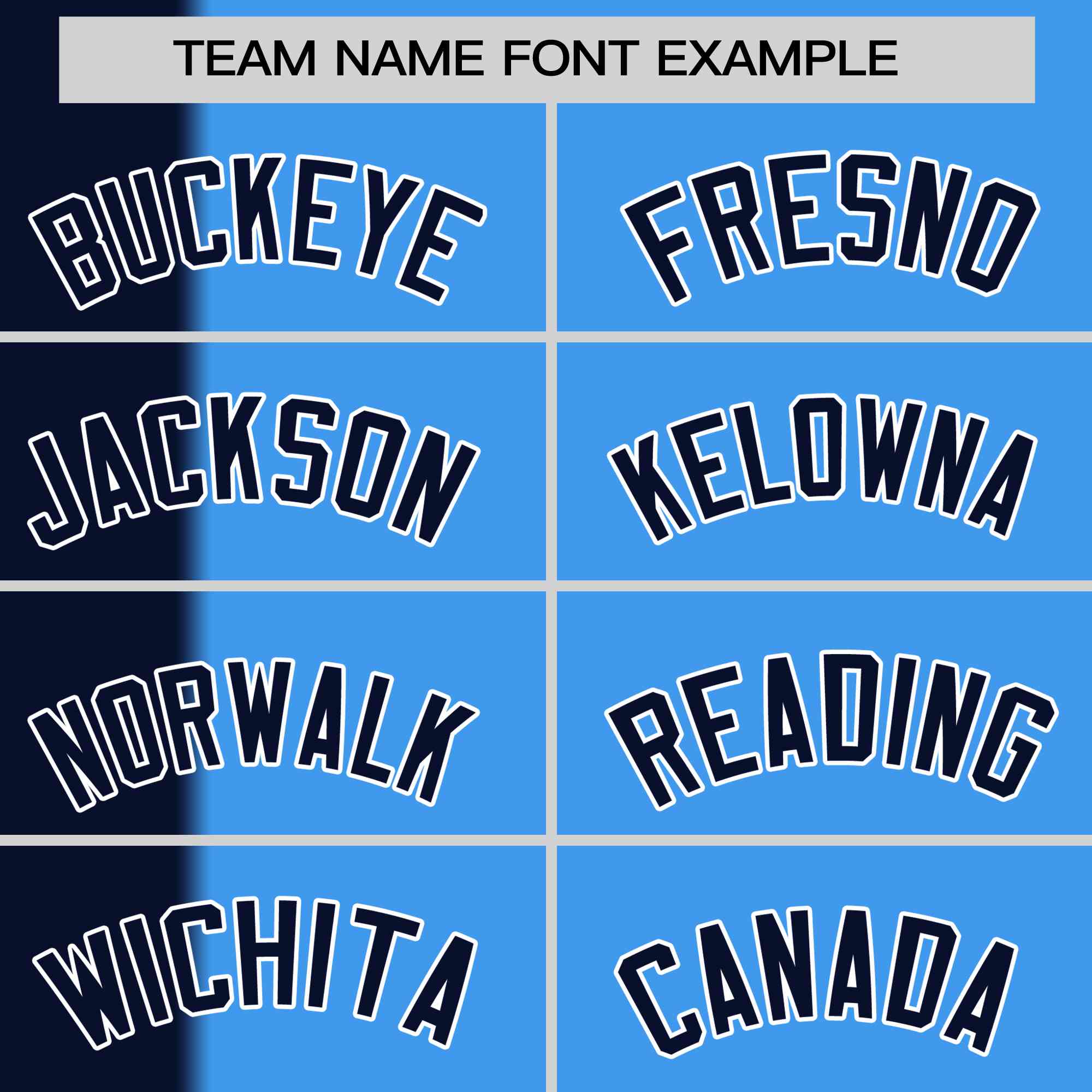 Custom Navy Powder Blue Gradient Stripe Fashion Authentic Two-Button Softball Jersey