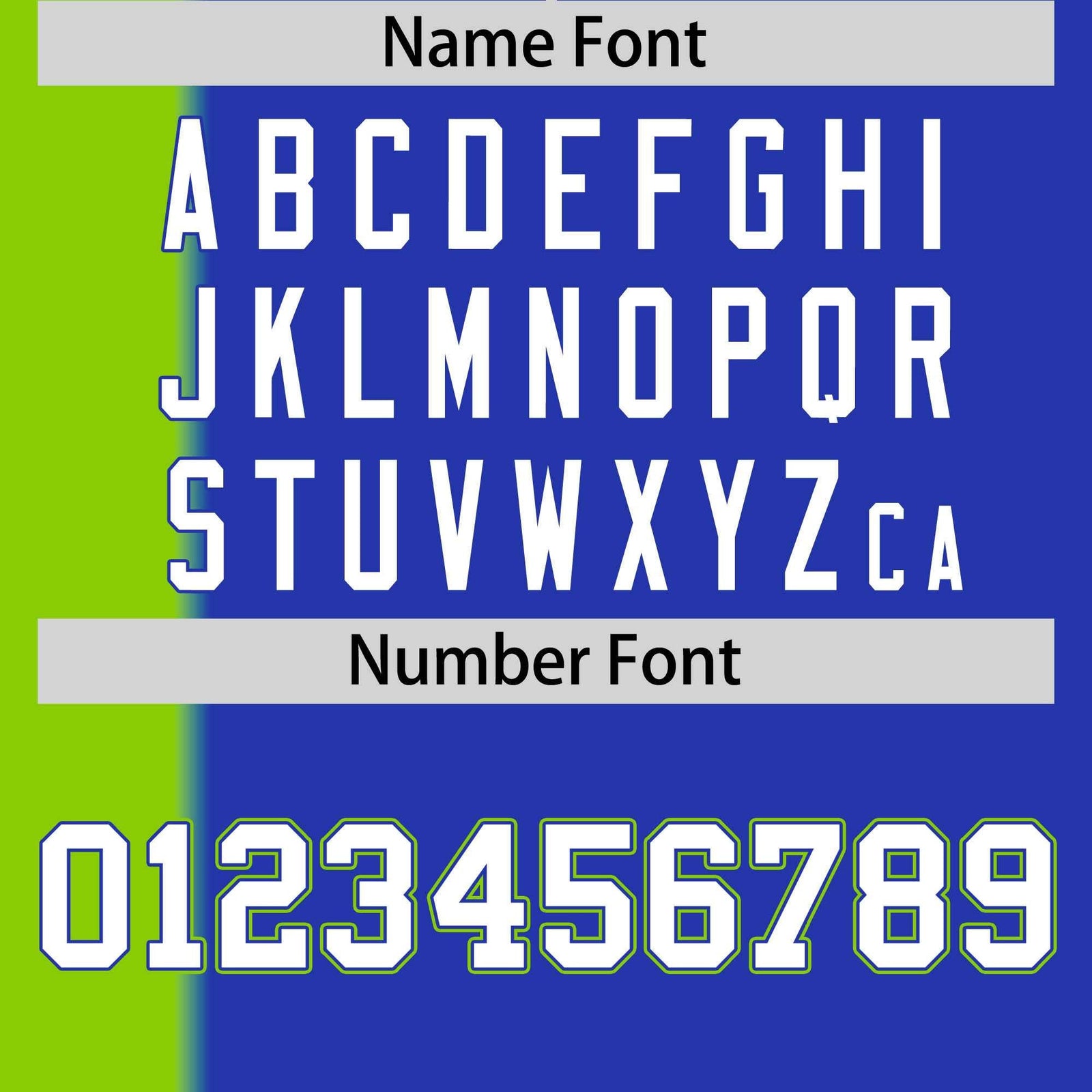 Custom Neon Green Royal Gradient Stripe Fashion Authentic Two-Button Softball Jersey