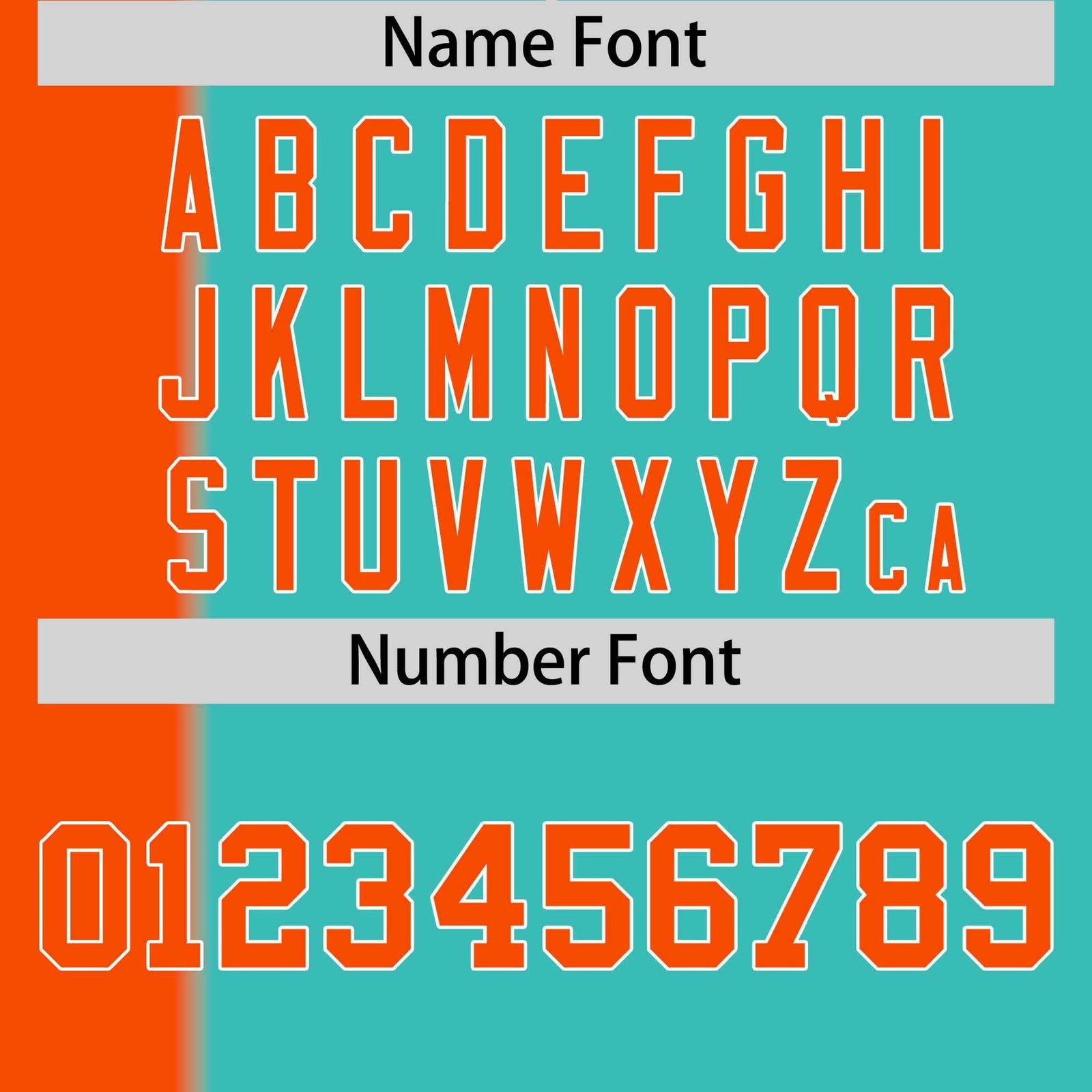 Custom Orange Aqua Gradient Stripe Fashion Authentic Two-Button Softball Jersey