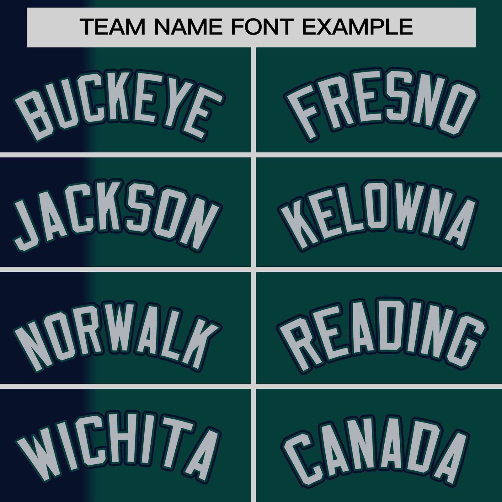 Custom Navy Midnight Green Gradient Stripe Fashion Authentic Two-Button Softball Jersey