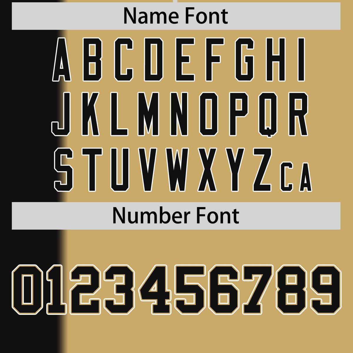 Custom Black Old Gold Gradient Stripe Fashion Authentic Two-Button Softball Jersey