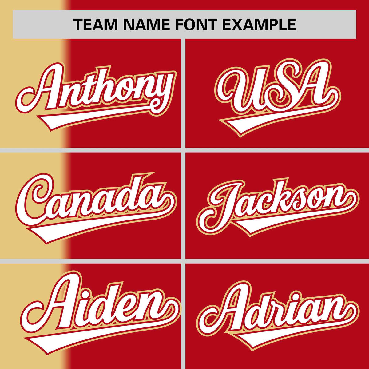 Custom Khaki Red Gradient Stripe Fashion Authentic Two-Button Softball Jersey