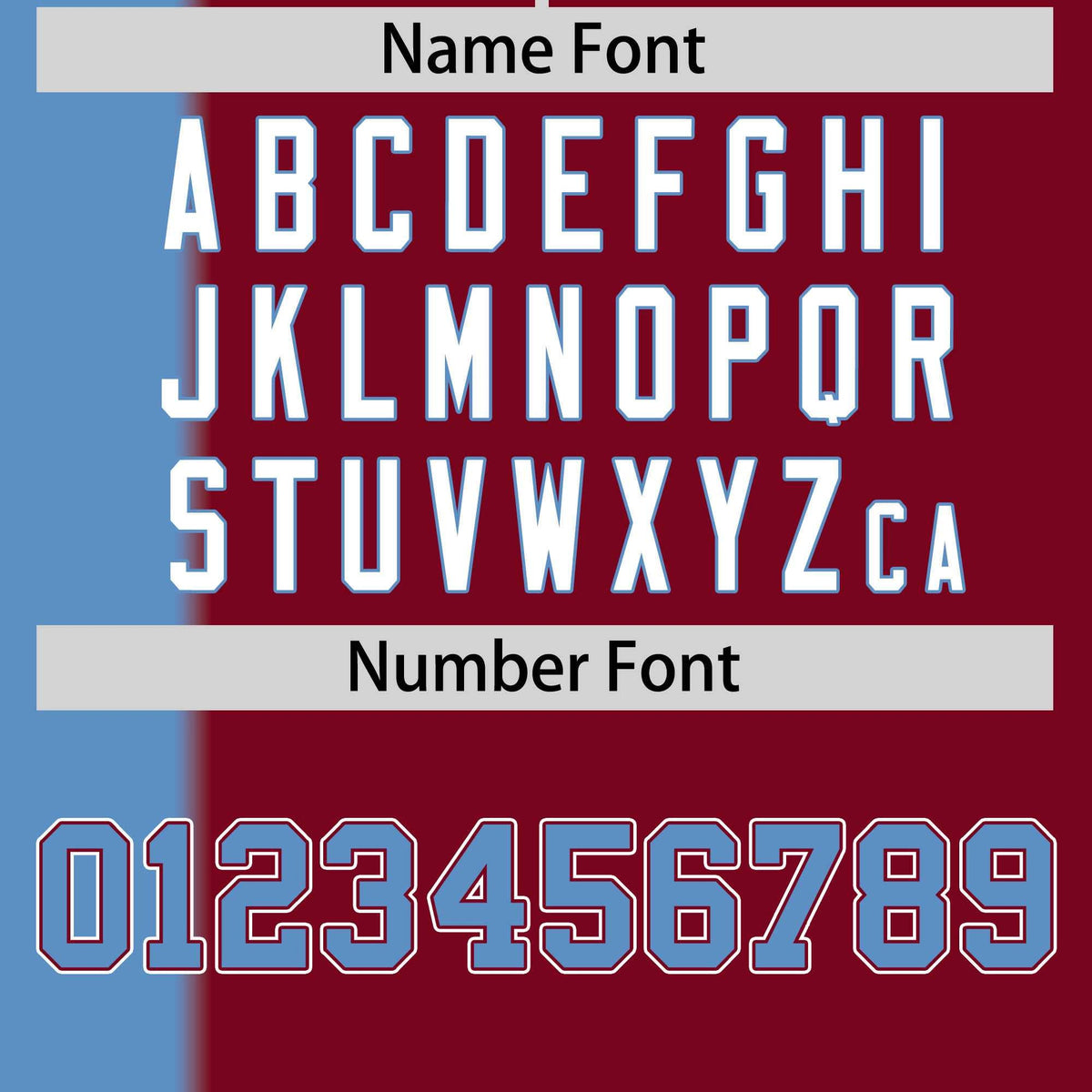 Custom Light Blue Crimson Gradient Stripe Fashion Authentic Two-Button Softball Jersey