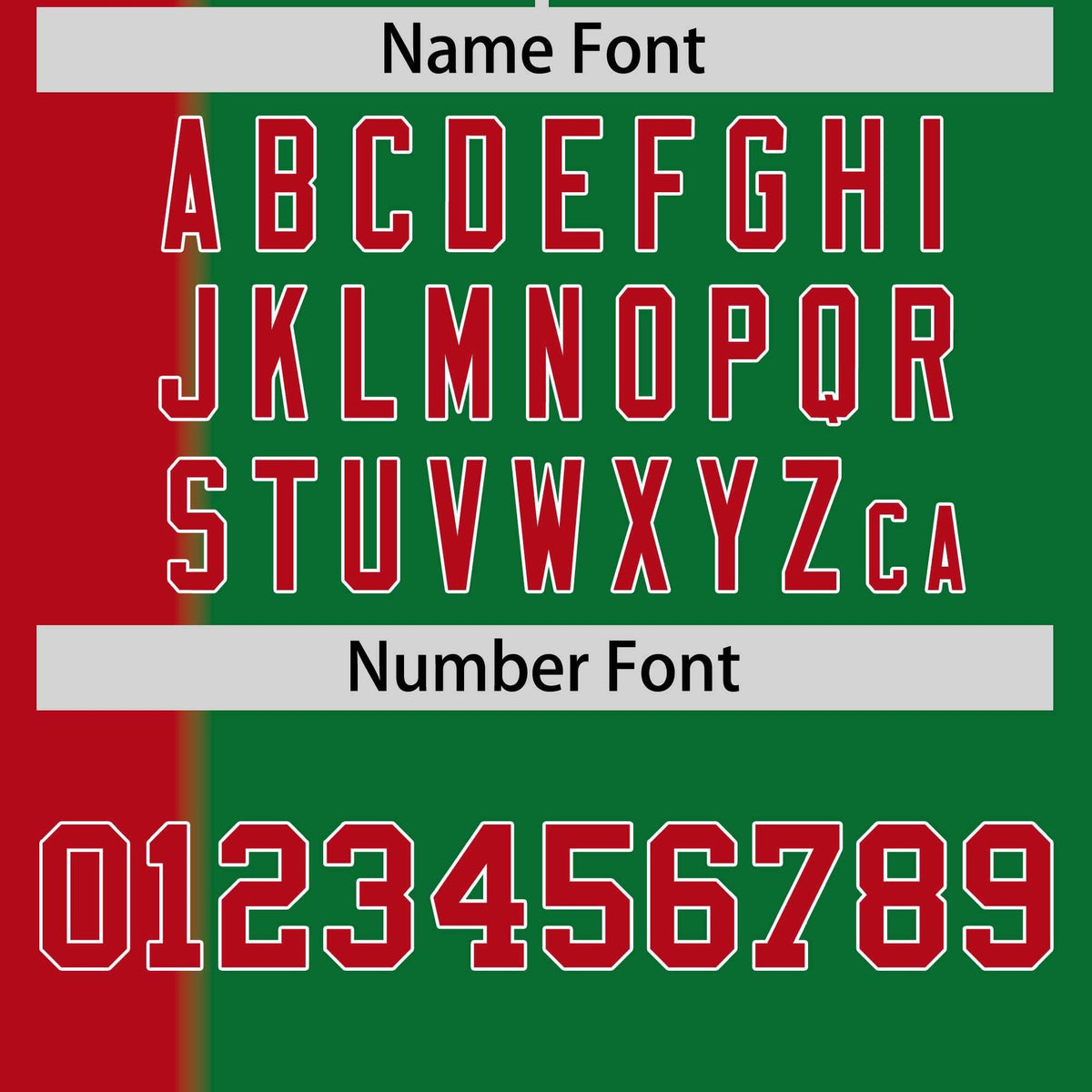 Custom Red Kelly Green Gradient Stripe Fashion Authentic Two-Button Softball Jersey