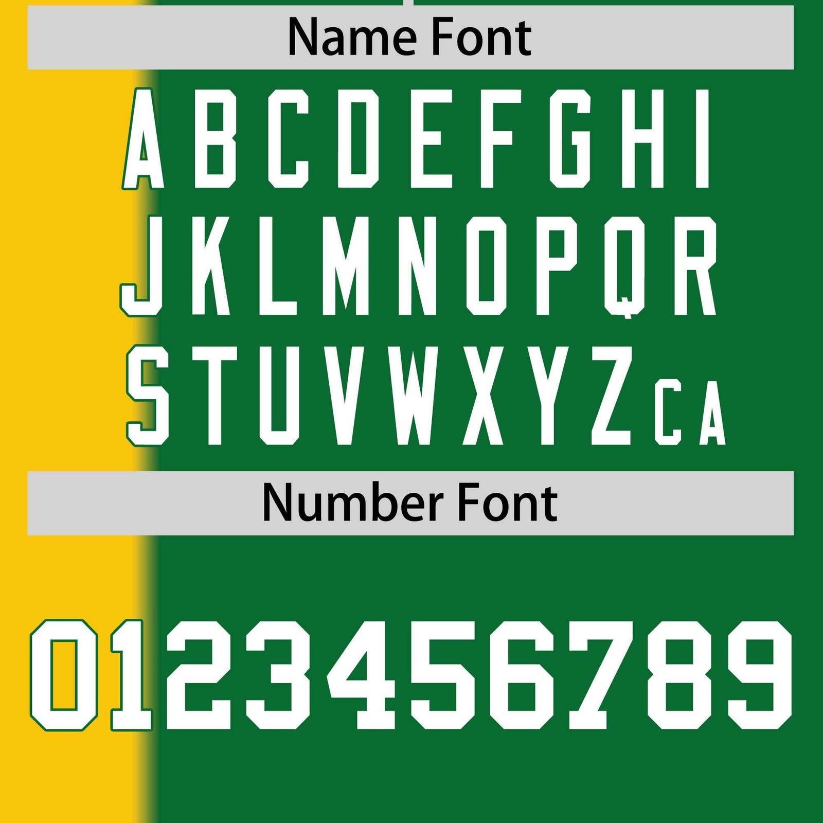 Custom Gold Kelly Green Gradient Stripe Fashion Authentic Two-Button Softball Jersey