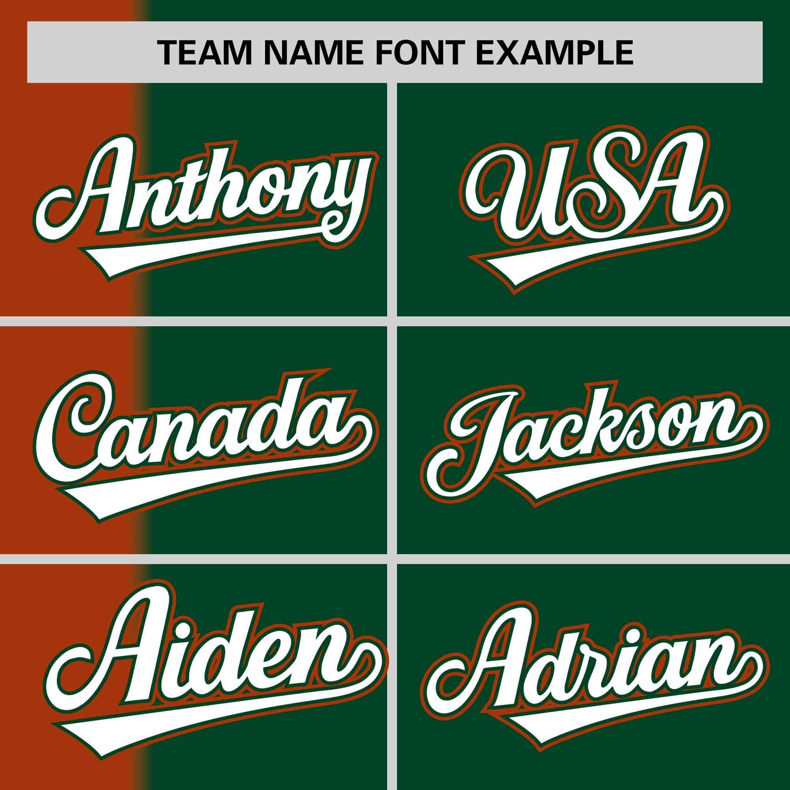 Custom Texas Orange Green Gradient Stripe Fashion Authentic Two-Button Softball Jersey