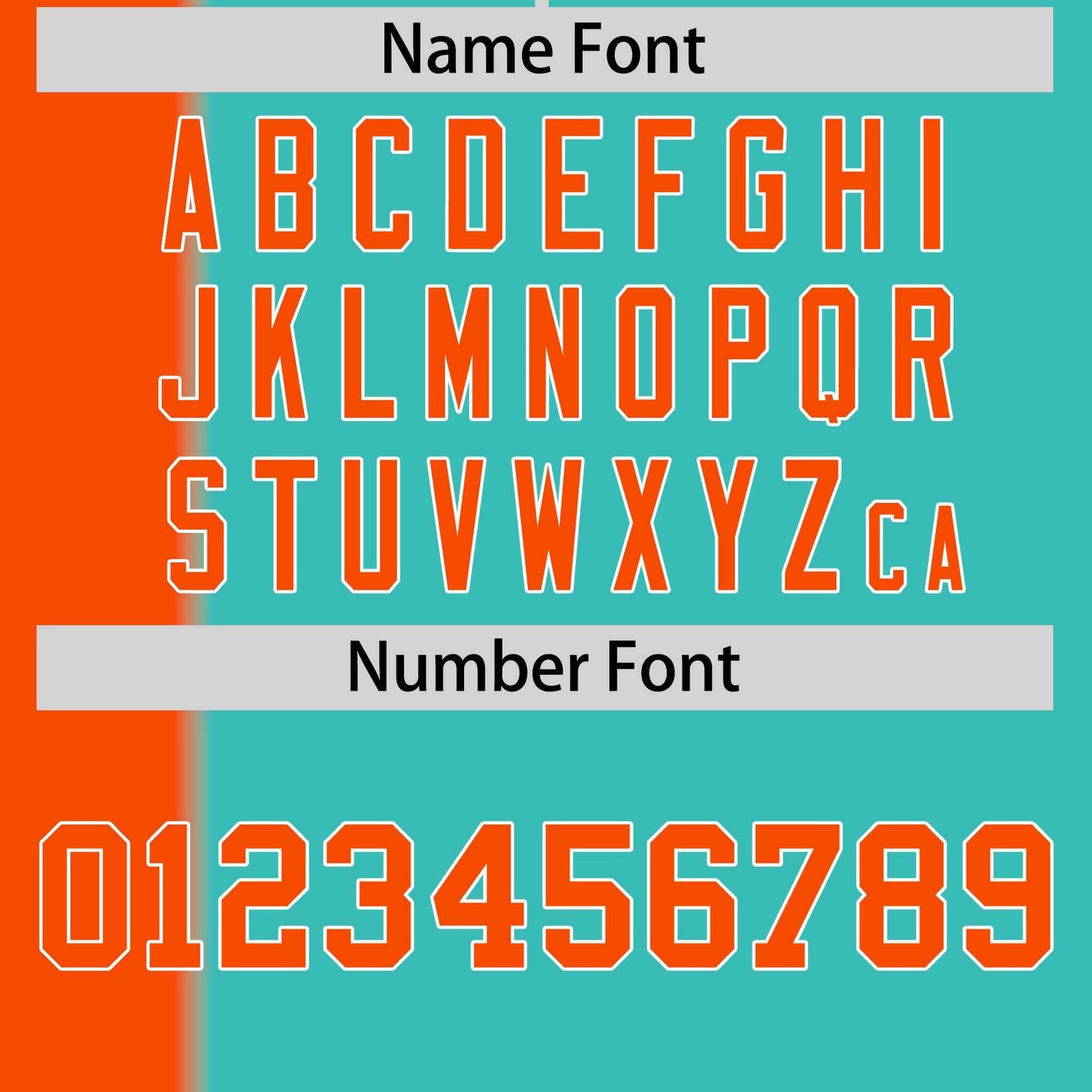 Custom Orange Aqua Gradient Stripe Fashion Authentic Two-Button Softball Jersey