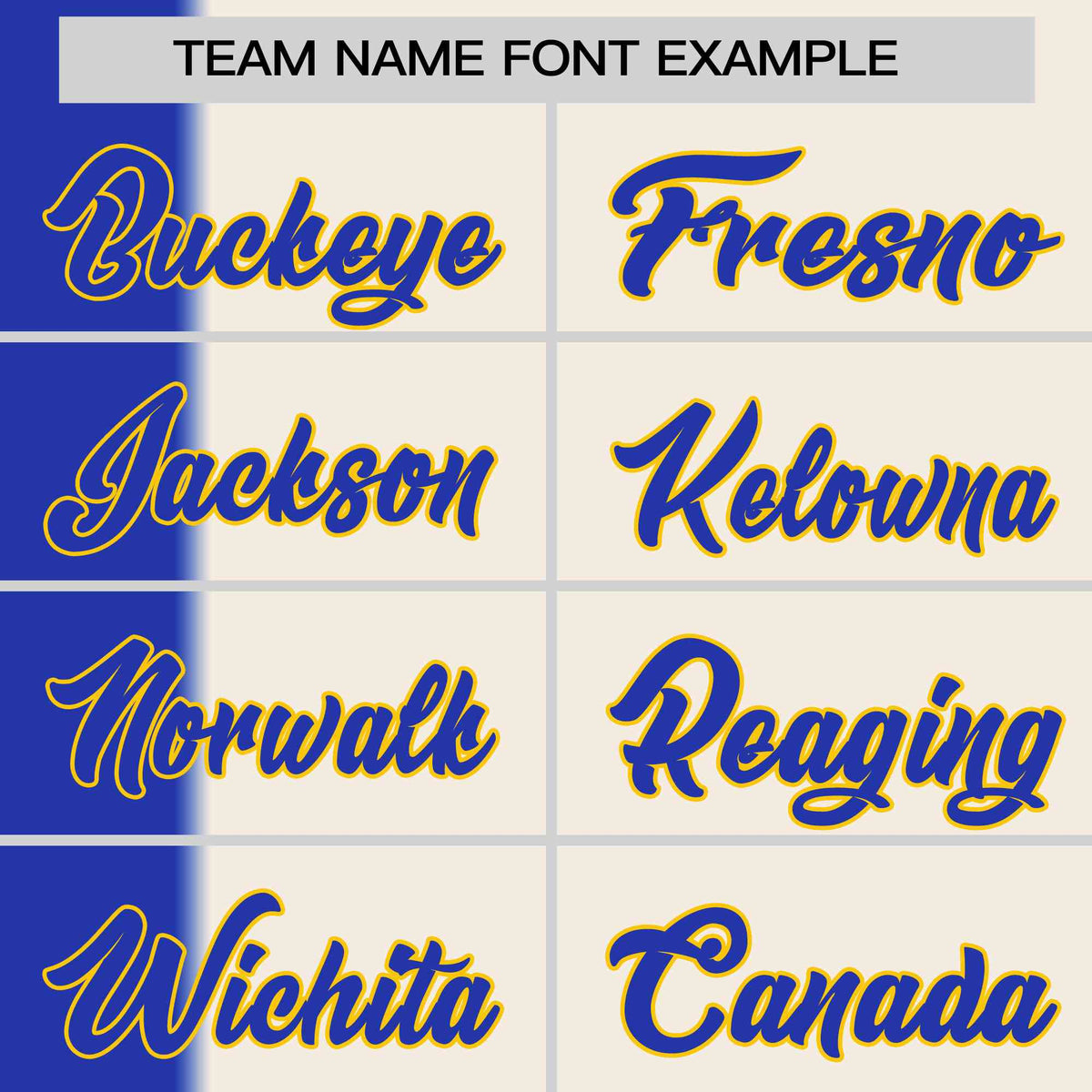 Custom Royal Cream Gradient Stripe Fashion Authentic Two-Button Softball Jersey