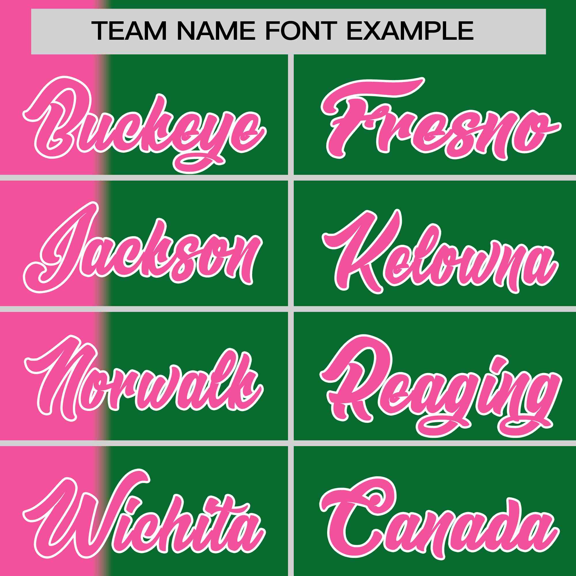 Custom Pink Kelly Green Gradient Stripe Fashion Authentic Two-Button Softball Jersey