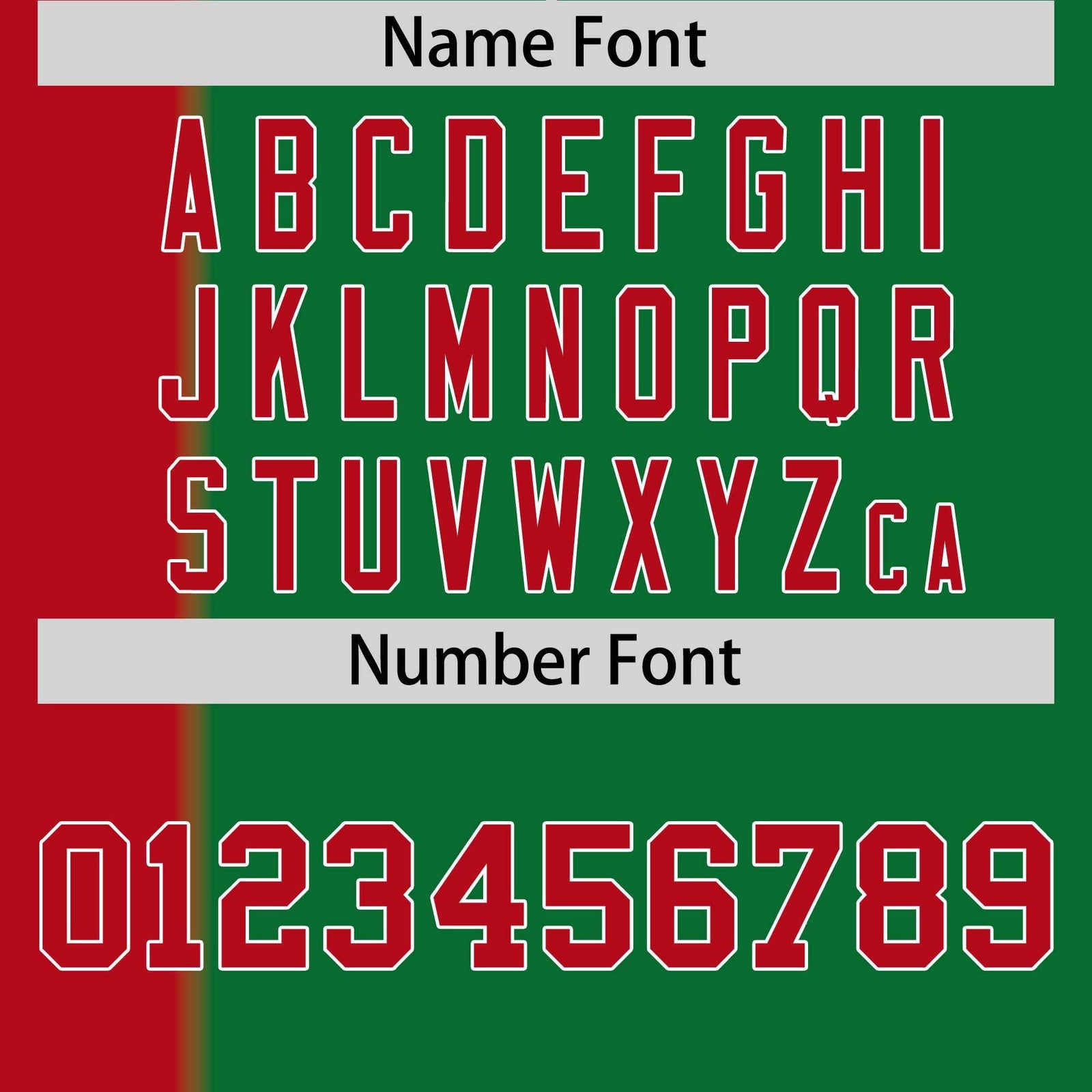 Custom Red Kelly Green Gradient Stripe Fashion Authentic Two-Button Softball Jersey