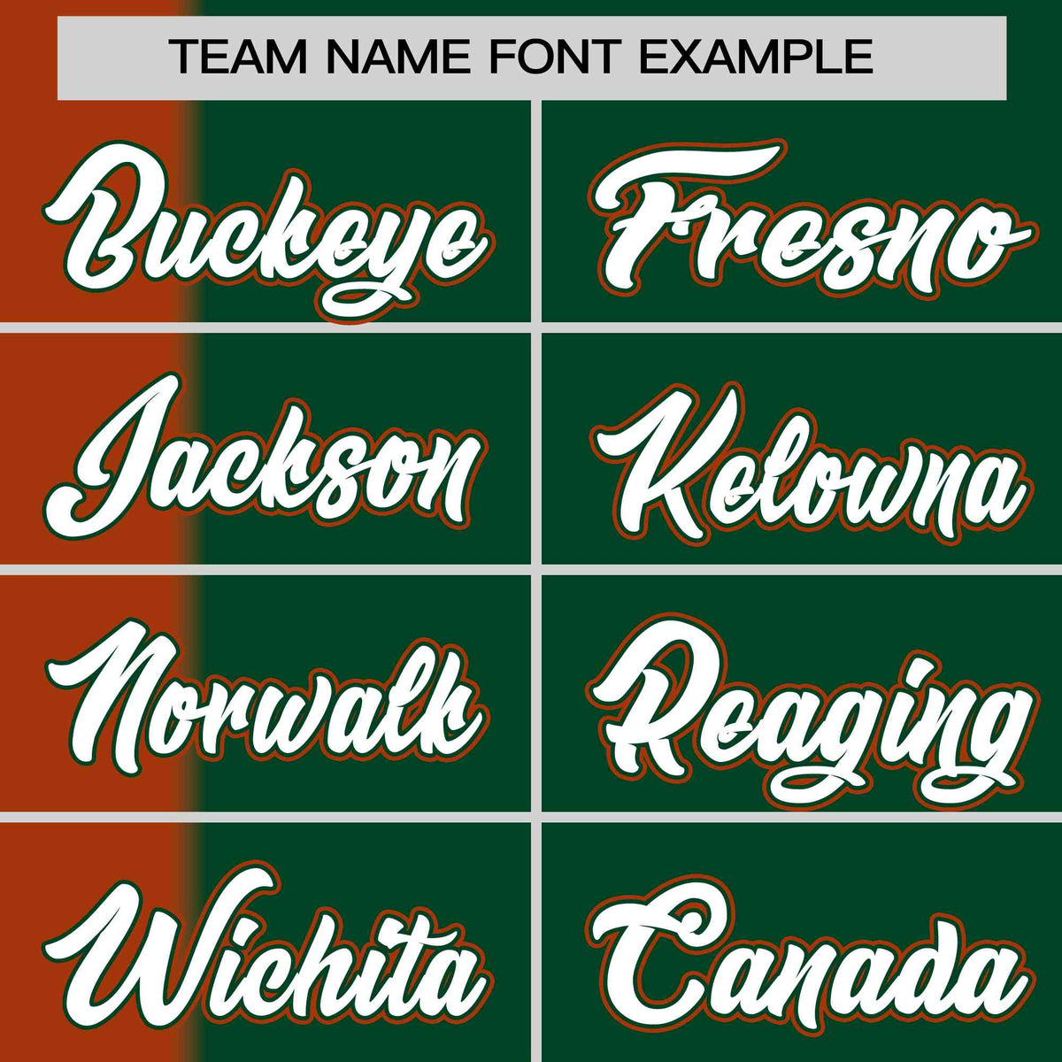 Custom Texas Orange Green Gradient Stripe Fashion Authentic Two-Button Softball Jersey