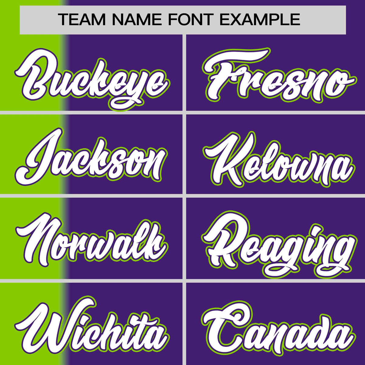 Custom Neon Green Purple Gradient Stripe Fashion Authentic Two-Button Softball Jersey