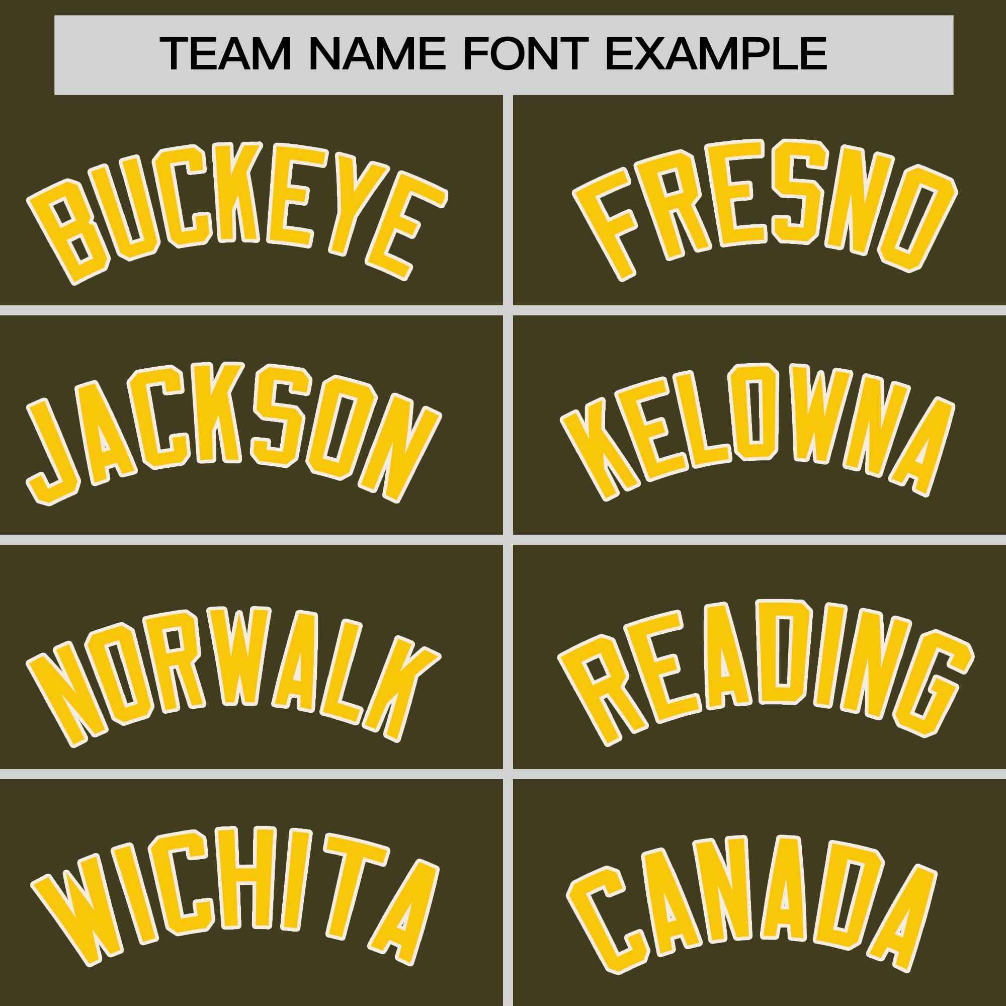 Custom Olive Gold-White Stripe Fashion Raglan Sleeves Authentic Two-Button Softball Jersey