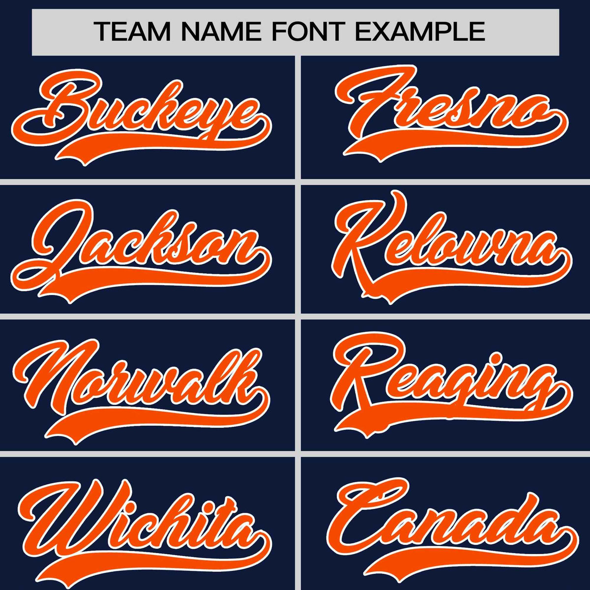 Custom Navy Orange-White Stripe Fashion Raglan Sleeves Authentic Two-Button Softball Jersey
