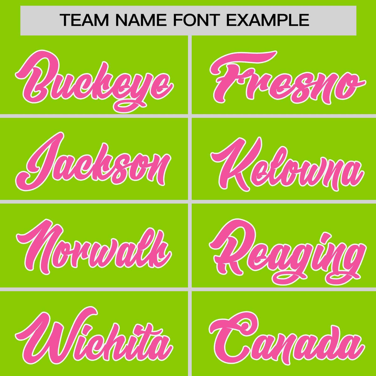 Custom Neon Green Pink-White Stripe Fashion Raglan Sleeves Authentic Two-Button Softball Jersey