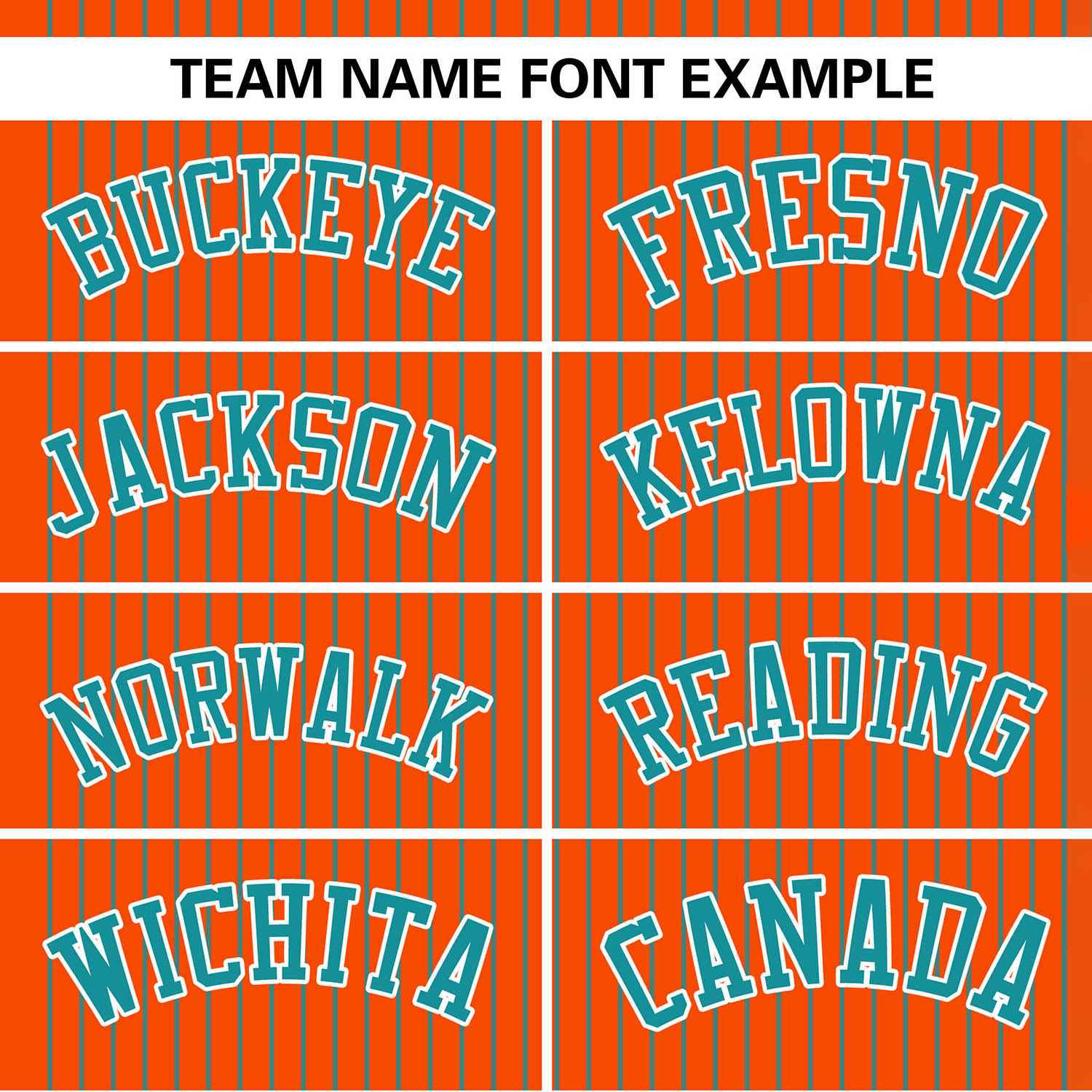 Custom Orange Aqua Stripe Fashion Authentic Two-Button Softball Jersey