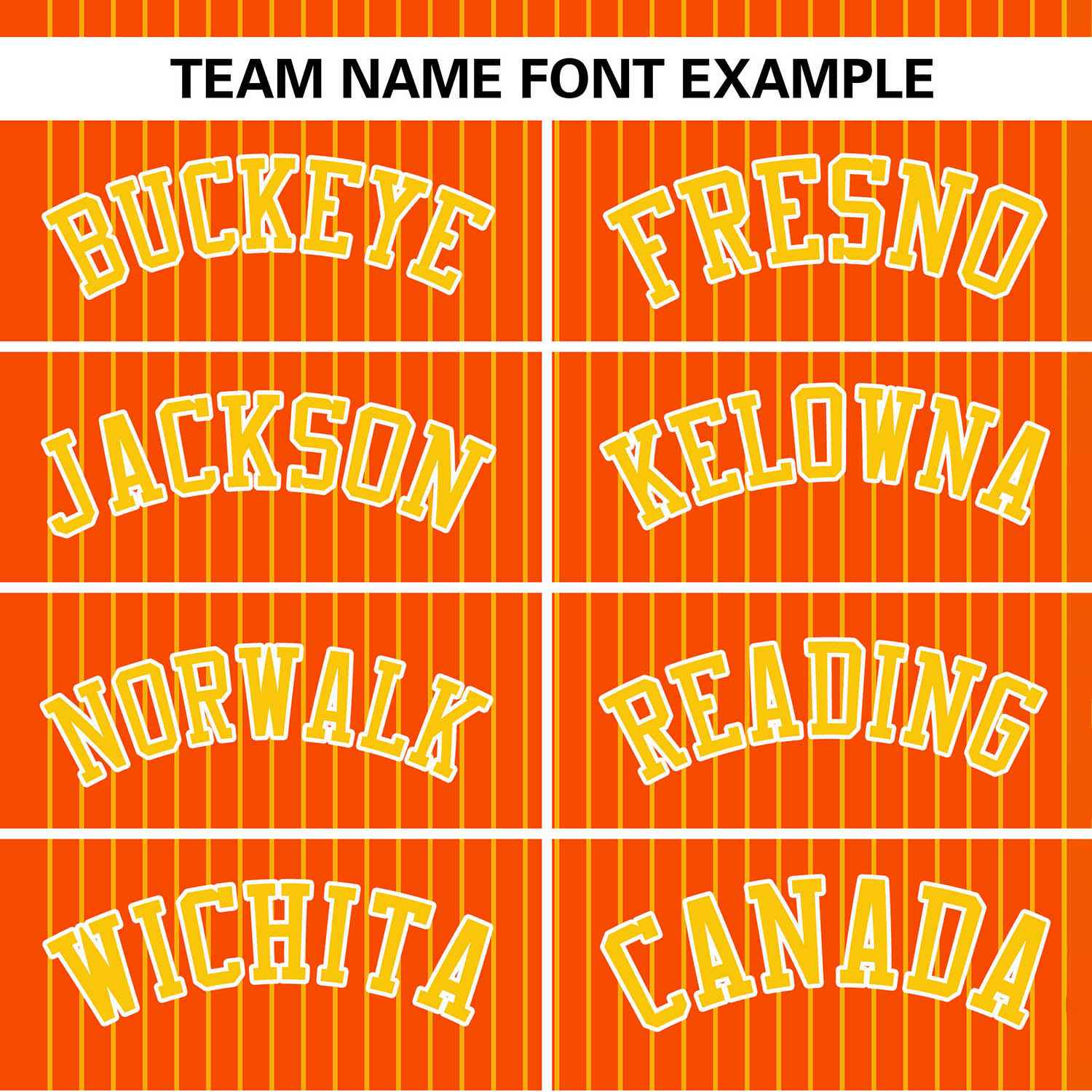 Custom Orange Gold Stripe Fashion Authentic Two-Button Softball Jersey