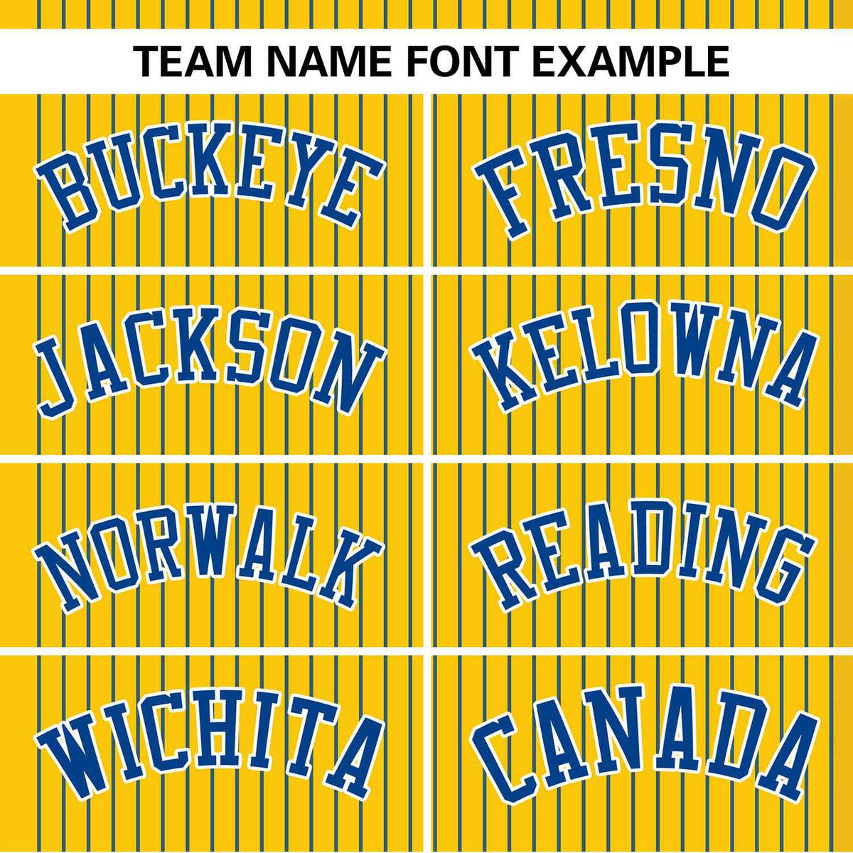 Custom Gold Royal Stripe Fashion Authentic Two-Button Softball Jersey