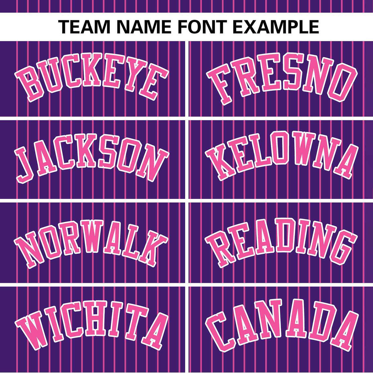 Custom Purple Pink Stripe Fashion Authentic Two-Button Softball Jersey