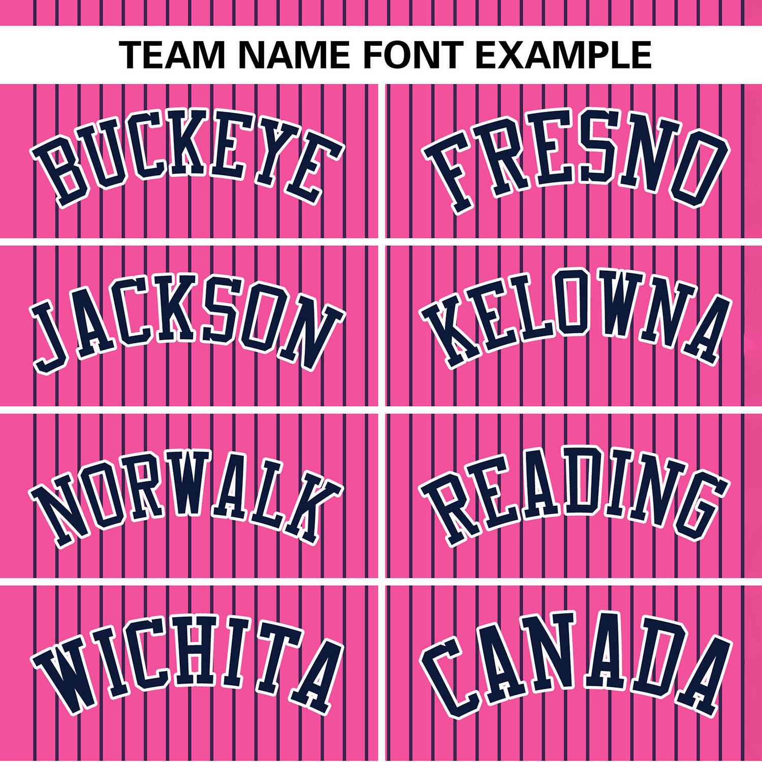 Custom Pink Navy Stripe Fashion Authentic Two-Button Softball Jersey