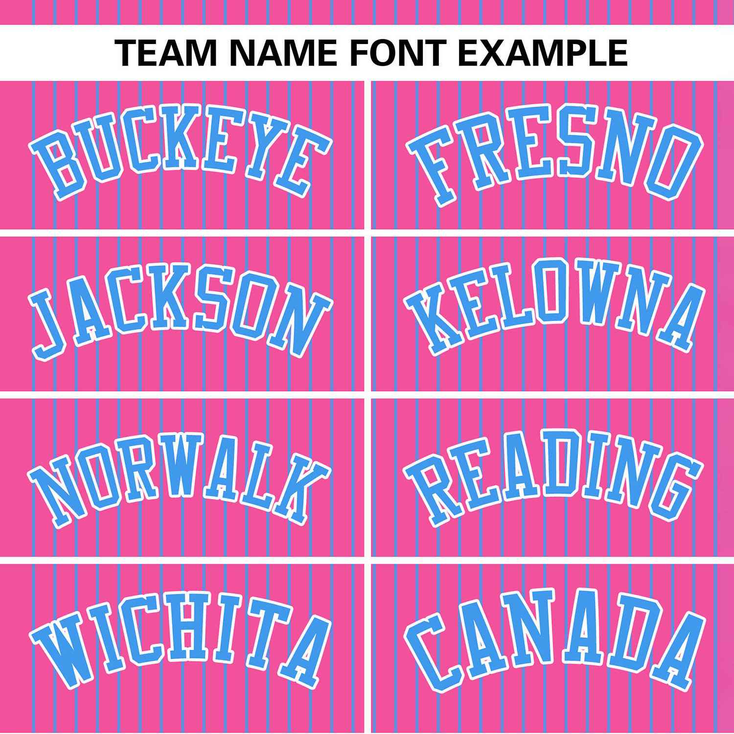 Custom Pink Powder Blue Stripe Fashion Authentic Two-Button Softball Jersey